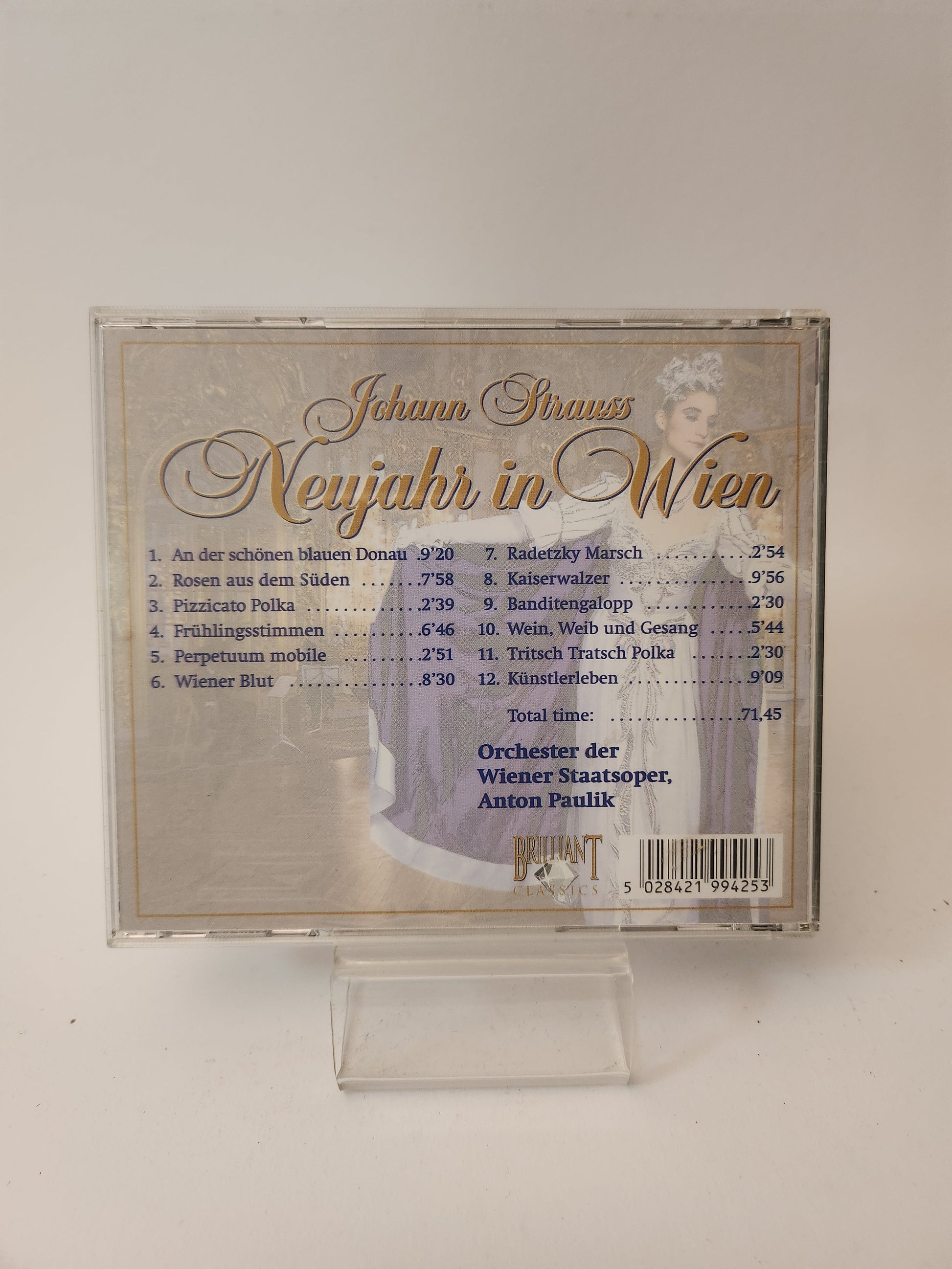 Johann Strauss: Neujahr in Wien CD - Cd