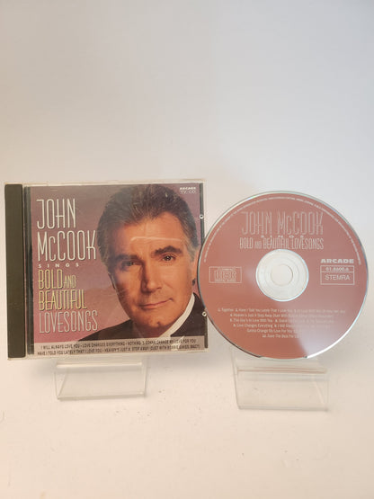 John McCook sings Bold and Beautiful Lovesongs CD - Cd