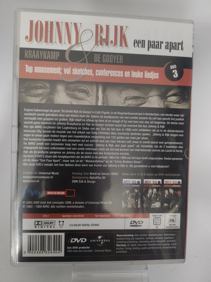 Johnny & Rijk: een Paar Apart deel 3 Dvd - Dvd Volwassenen