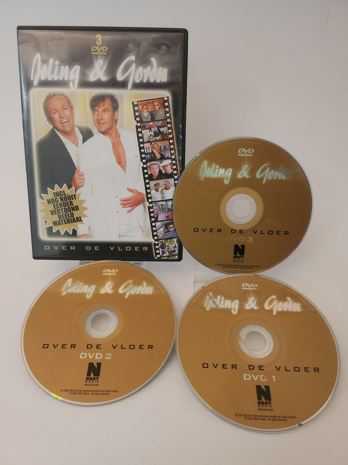 Joling & Gordon: Over de Vloer Dvd Muziek - Dvd Volwassenen