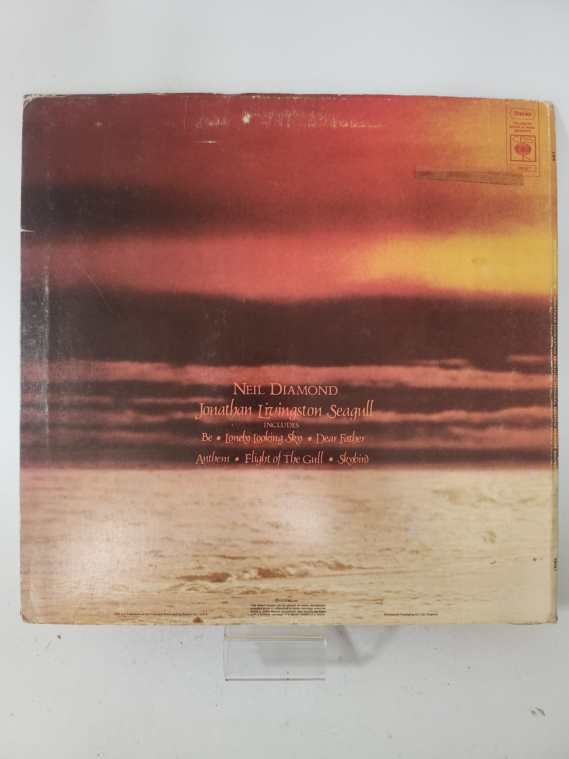 Jonathan Livingston Seagull: Neil Diamond LP Vinyl - Lp Vinyl