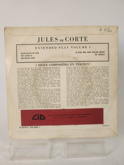 Jules de Corte: Levensliedjes Single Vinyl - Feniks Gameshop