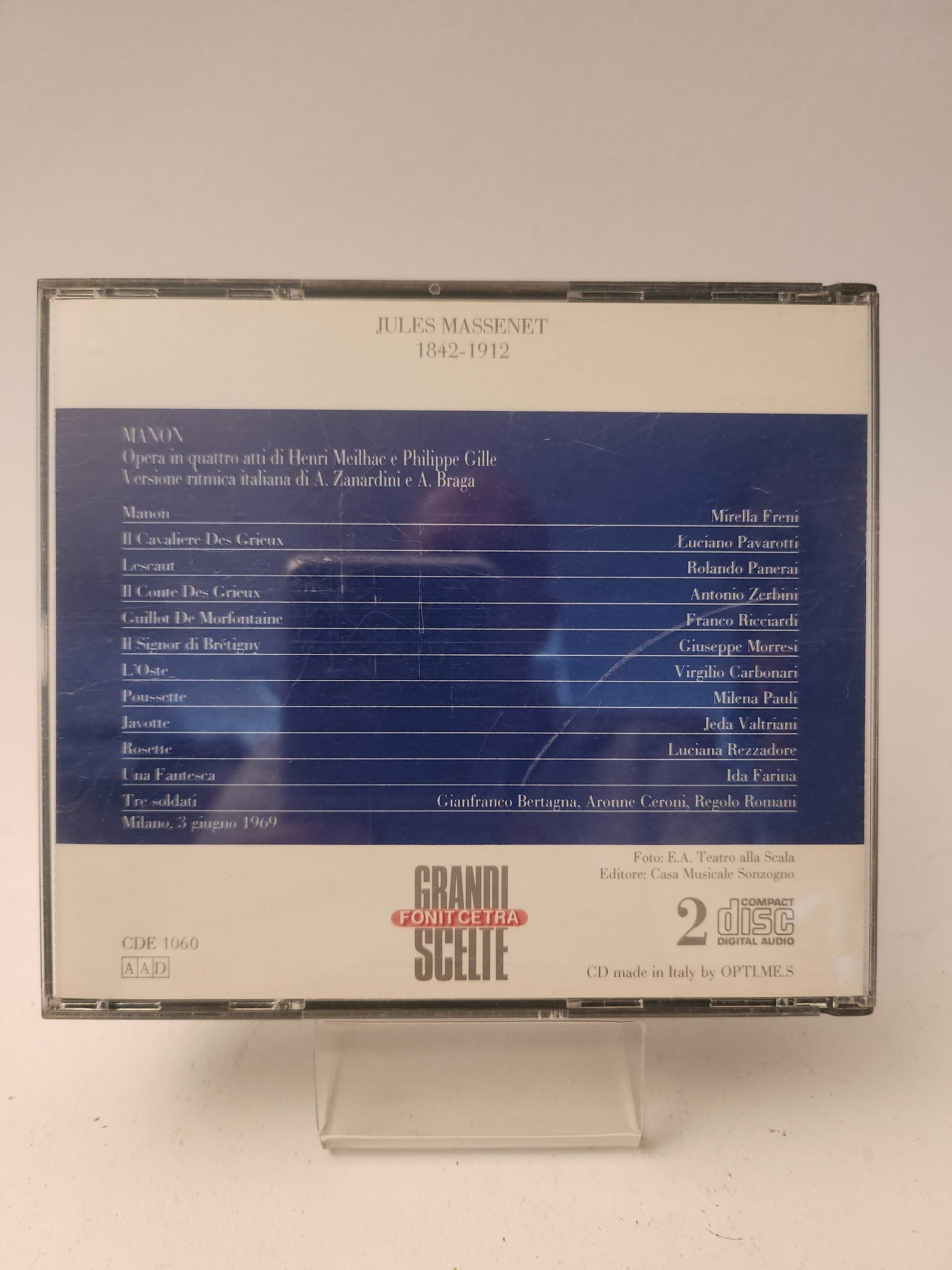 Jules Massenet: Manon CD - Cd