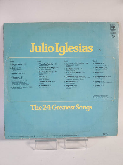 Julio Eglesias: 24 Greatest Hits LP Vinyl - Feniks Gameshop