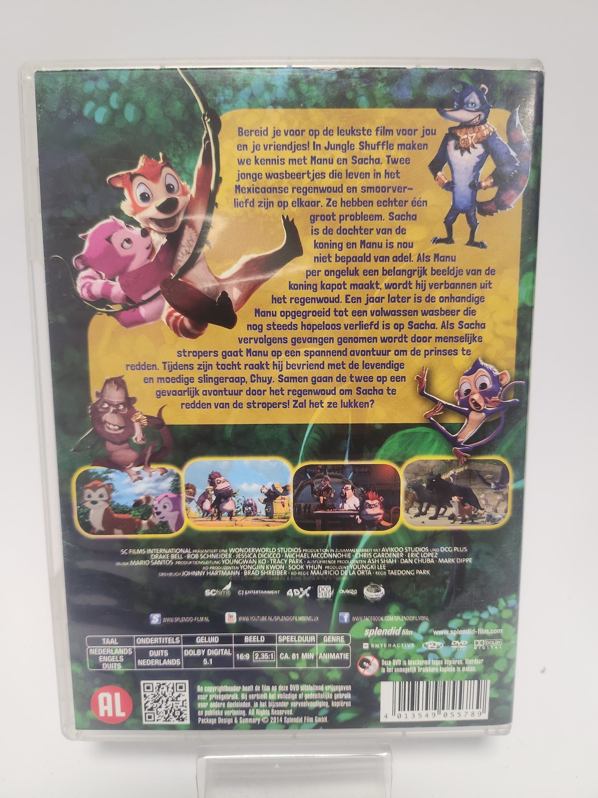 Jungle Shuffle DVD Kids - Dvd kids