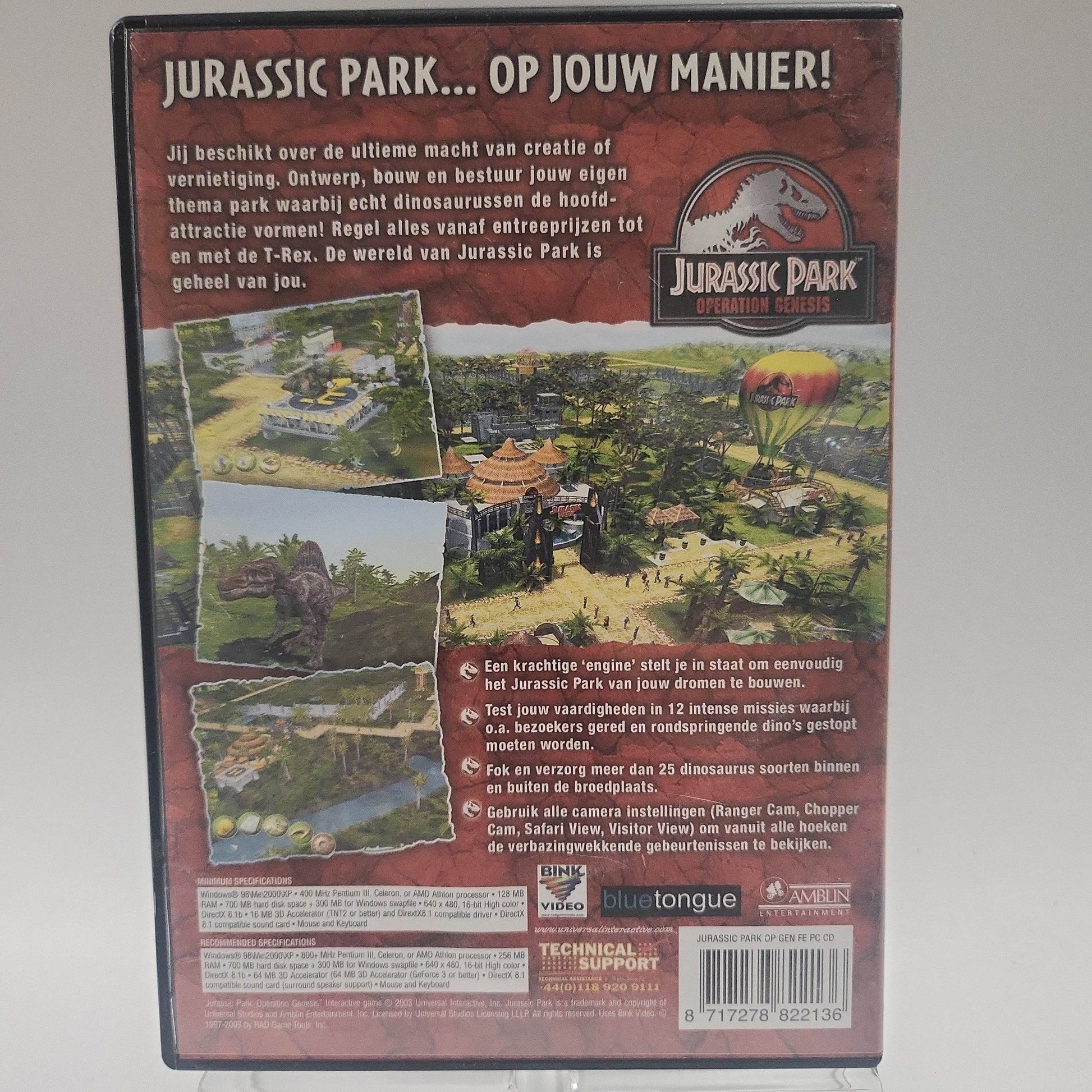 Jurassic Park Operation Genesis PC - Feniks Gameshop