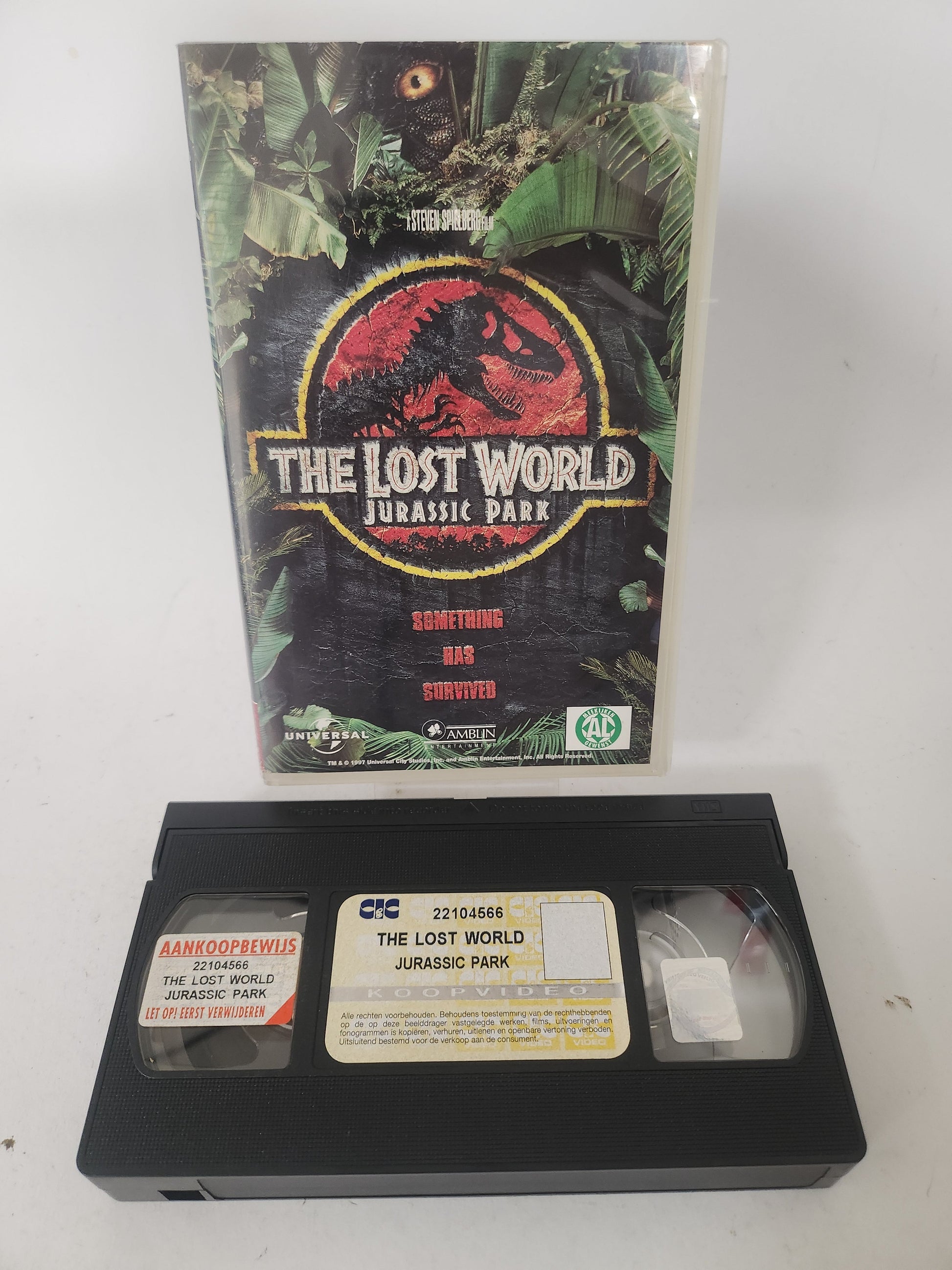 Jurassic Park the Lost World VHS - VHS Volwassenen