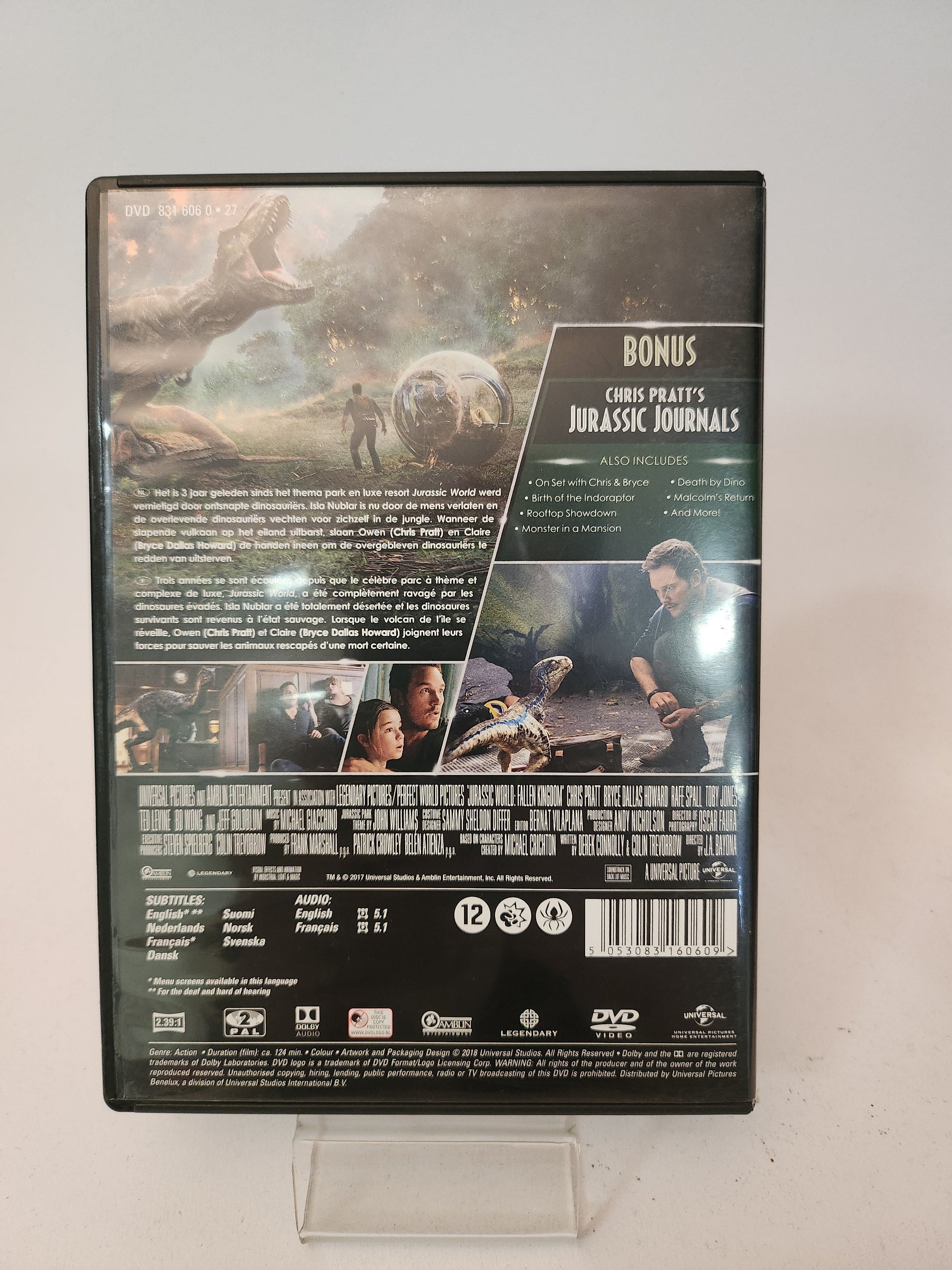 Jurassic World: Fallen Kingdom Dvd Kids - Dvd kids