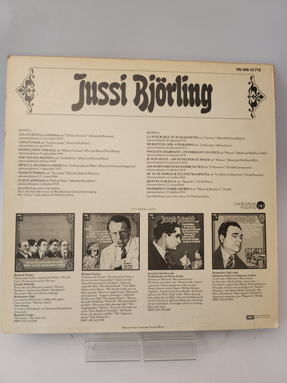 Jussi Björling zingt Aria’s van.... LP Vinyl - Lp Vinyl