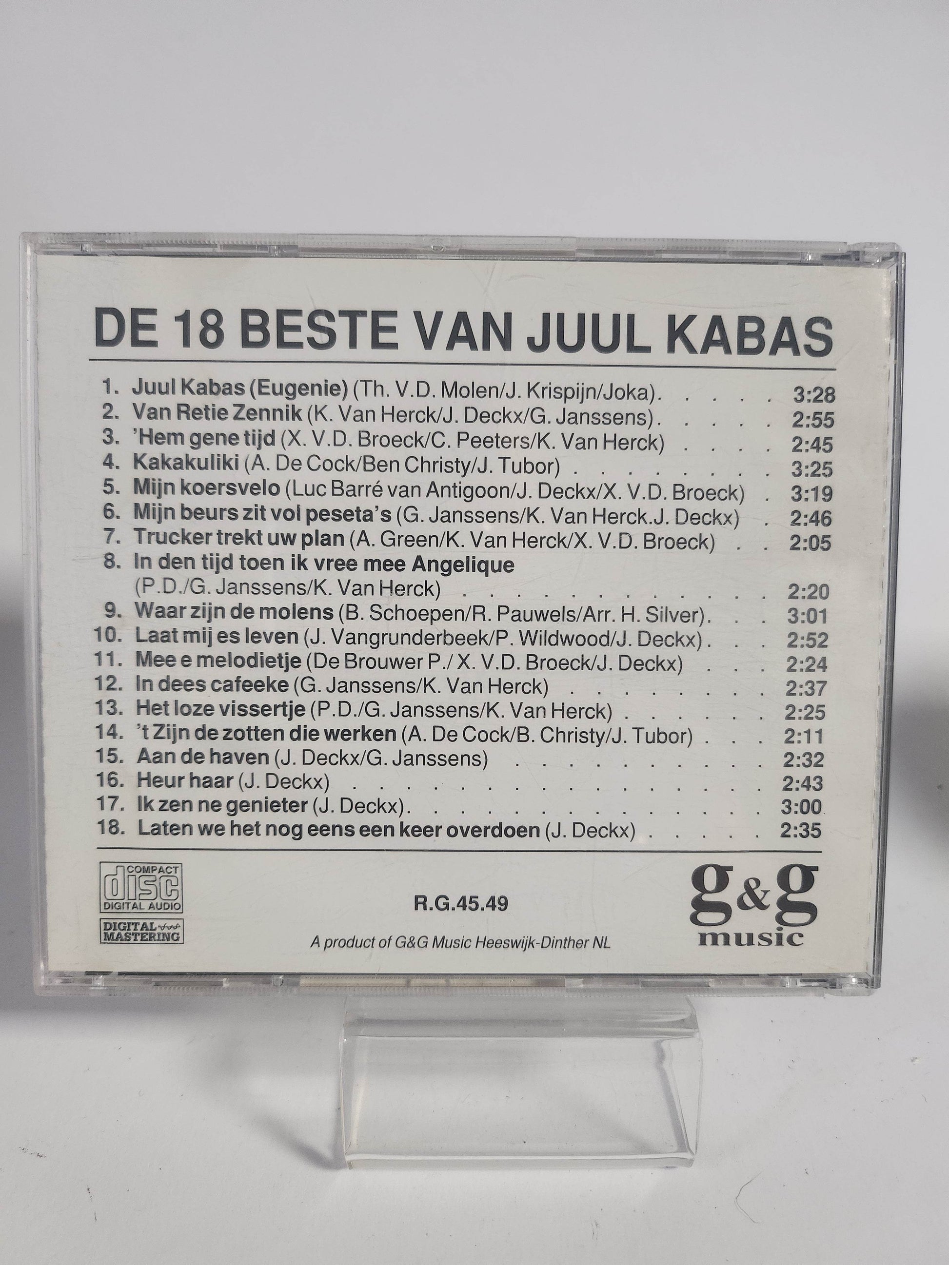 Juul Kabas: de 18 Beste van CD - Feniks Gameshop