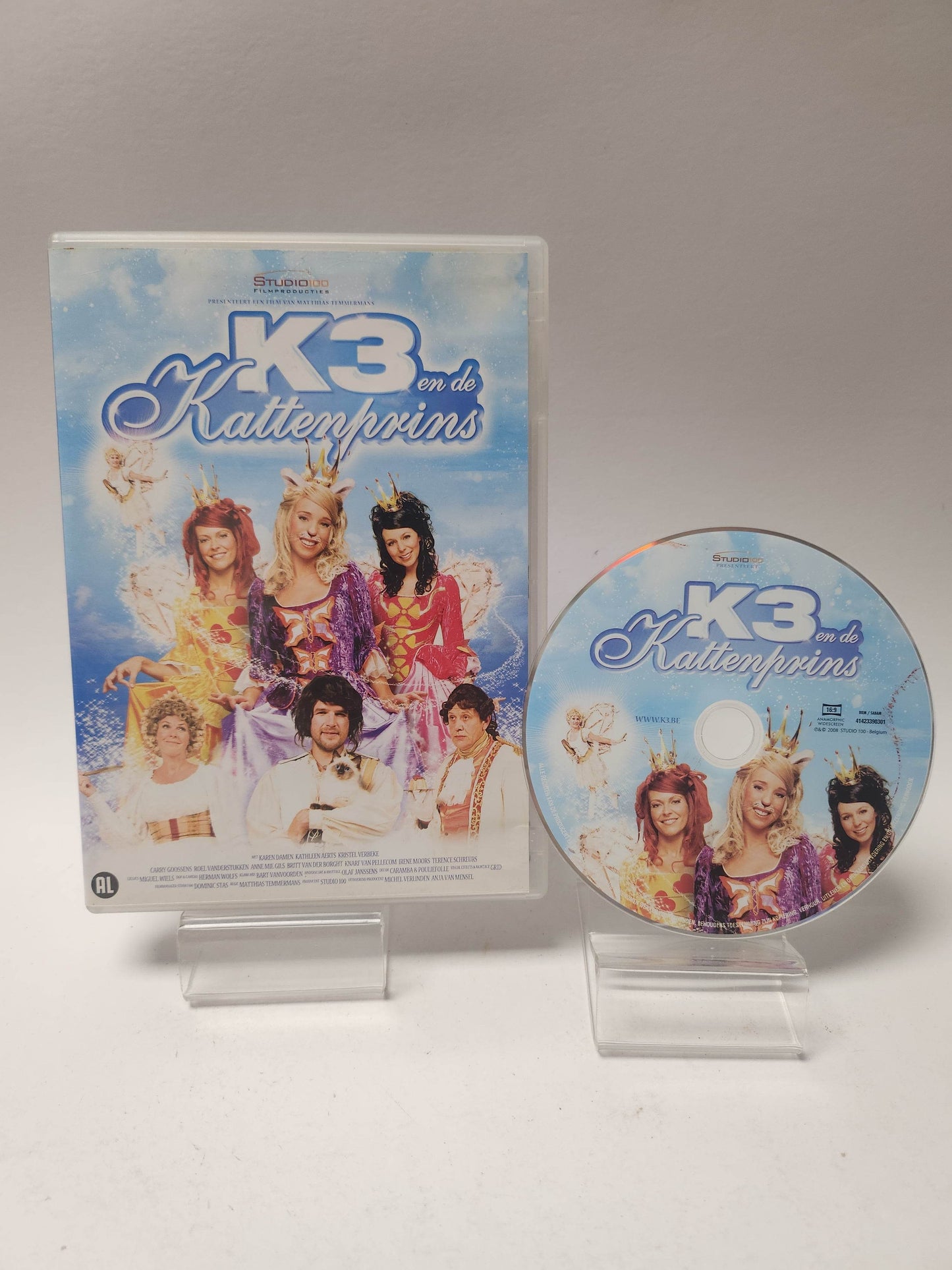 K3 en de Kattenprins DVD - Feniks Gameshop