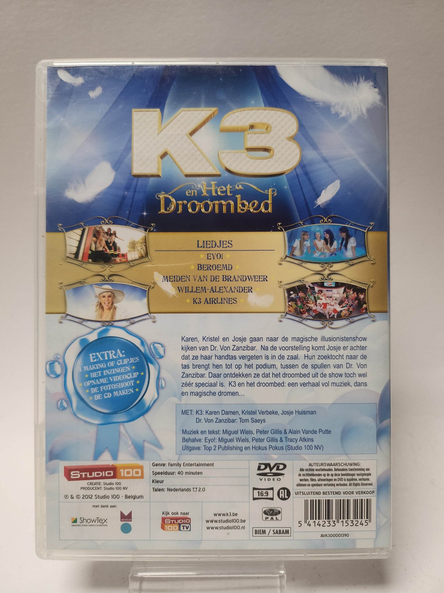 K3 en het Droombed DVD - Feniks Gameshop