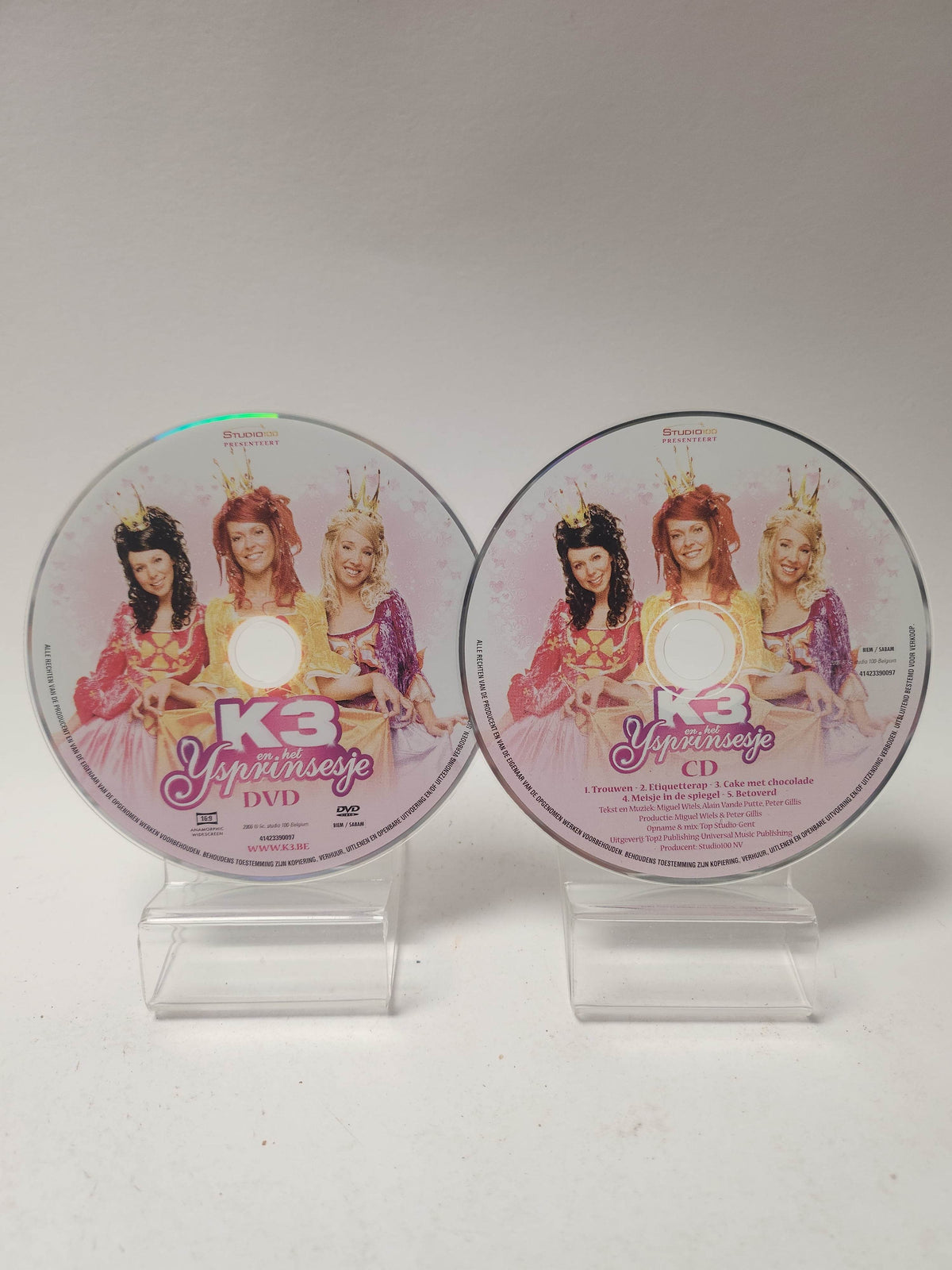 K3 en het Ijsprinsesje DVD Kids - Feniks Gameshop