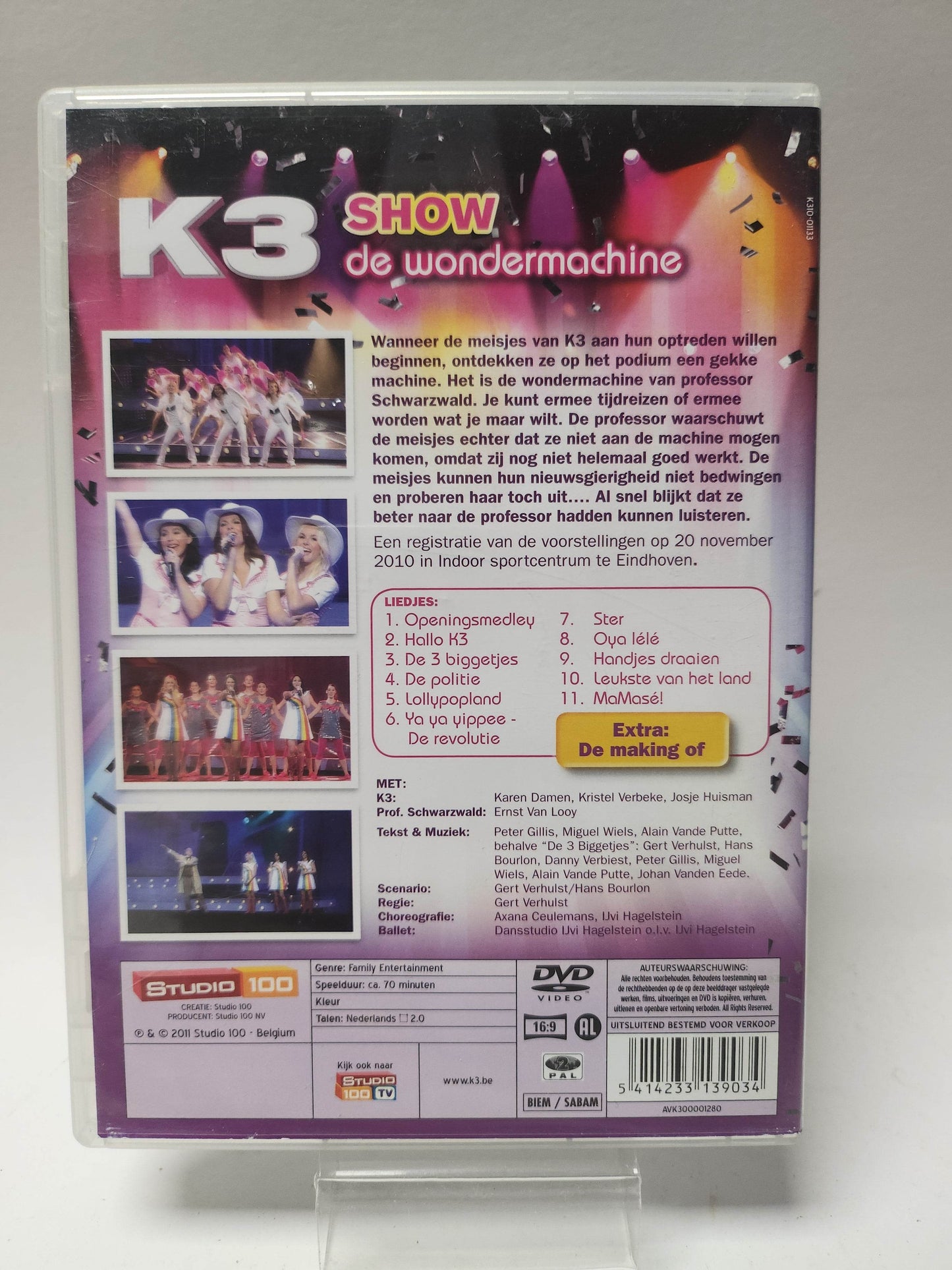 K3 Show Live de Wondermachine DVD - Feniks Gameshop