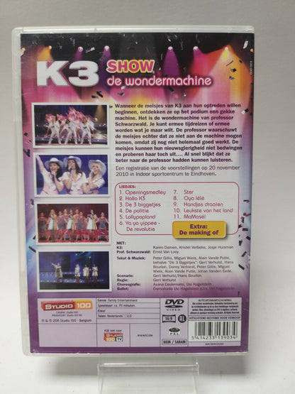 K3 Show Live de Wondermachine DVD - Feniks Gameshop