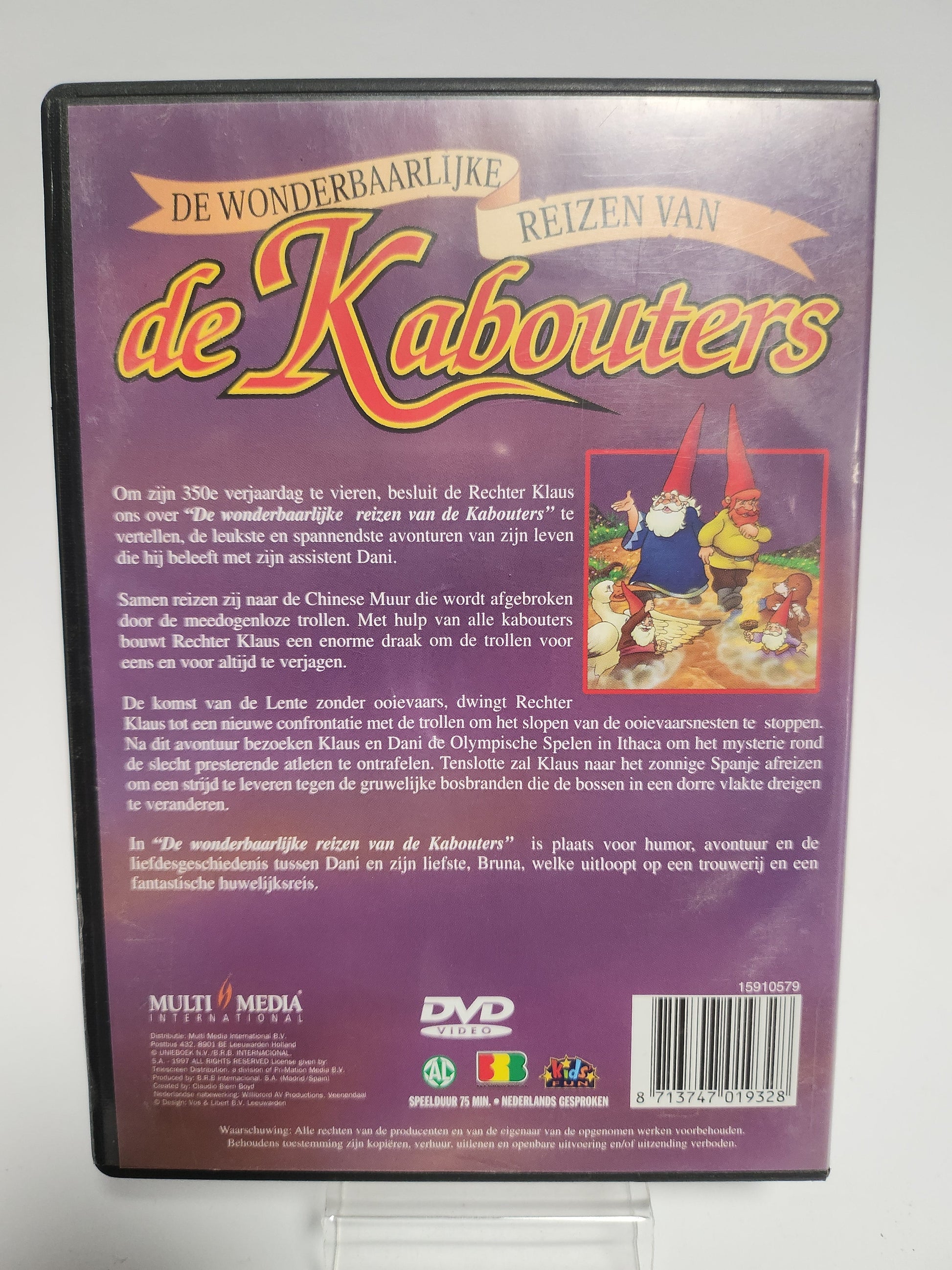 Kabouters: de Wonderbaarlijke Reizen van Dvd Kids - Dvd kids
