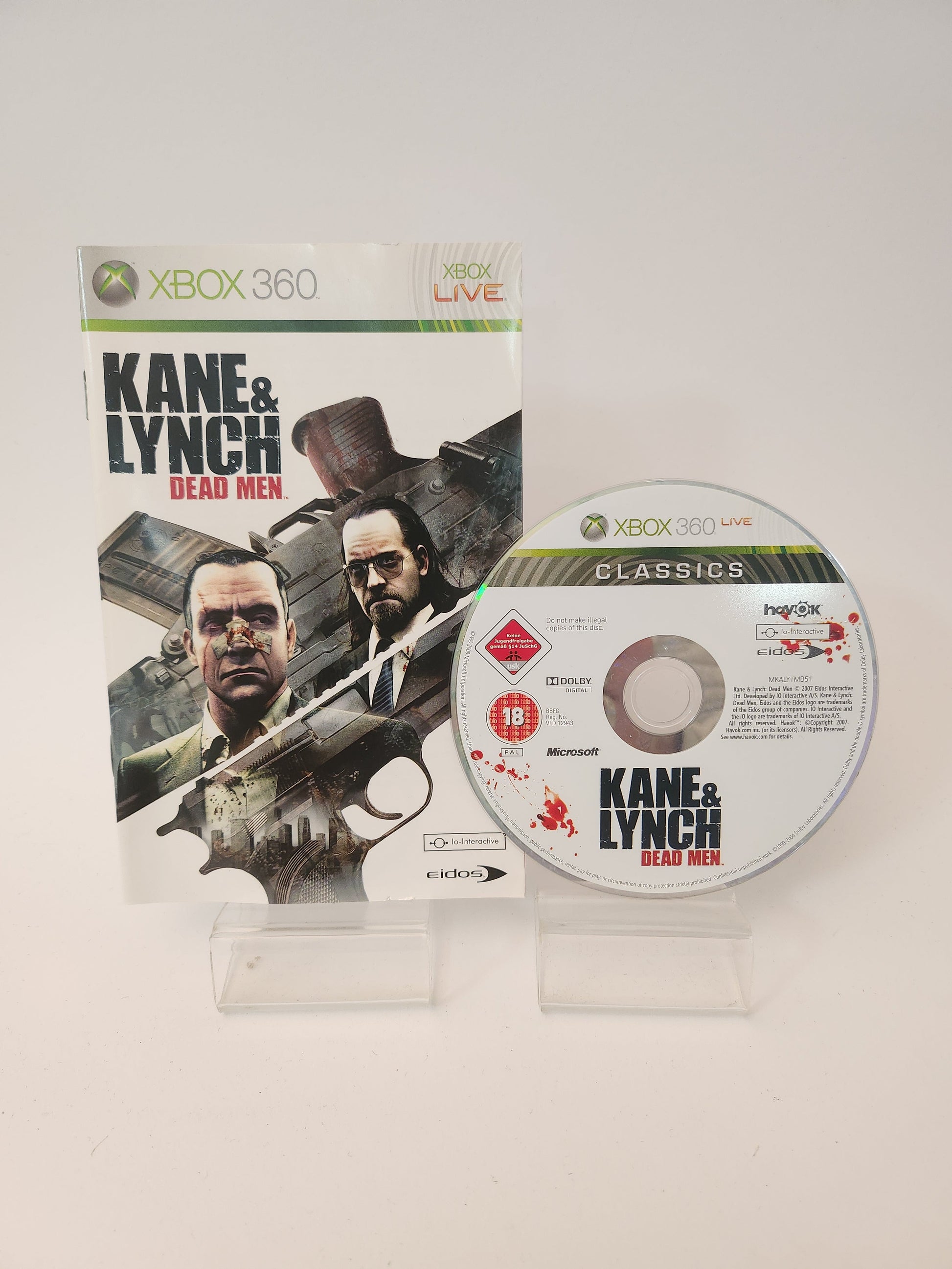 Kane & Lynch Dead Man Classics Xbox 360 - Xbox 360 Games