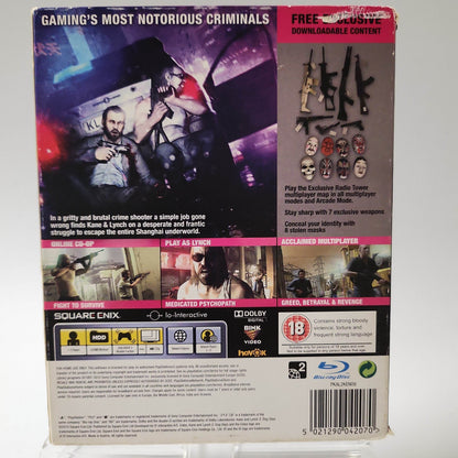 Kane & Lynch Dog Days 2 Limited Edition Playstation 3 - Feniks Gameshop