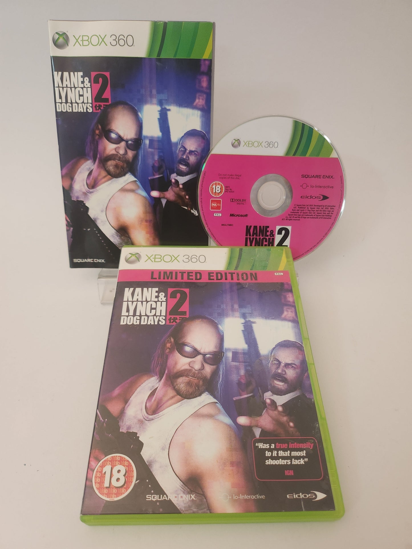 Kane & Lynch Dog Days 2 Limited Edition Xbox 360 - Xbox 360 Games