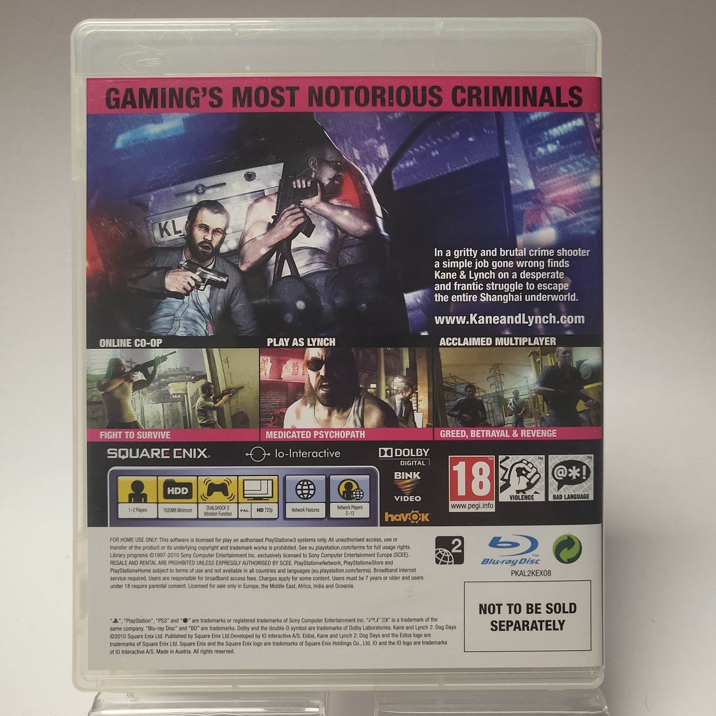 Kane & Lynch Dog Days Limited Edition Playstation 3 - Feniks Gameshop
