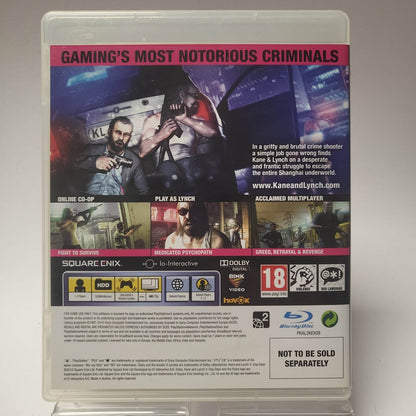 Kane & Lynch Dog Days Limited Edition Playstation 3 - Feniks Gameshop