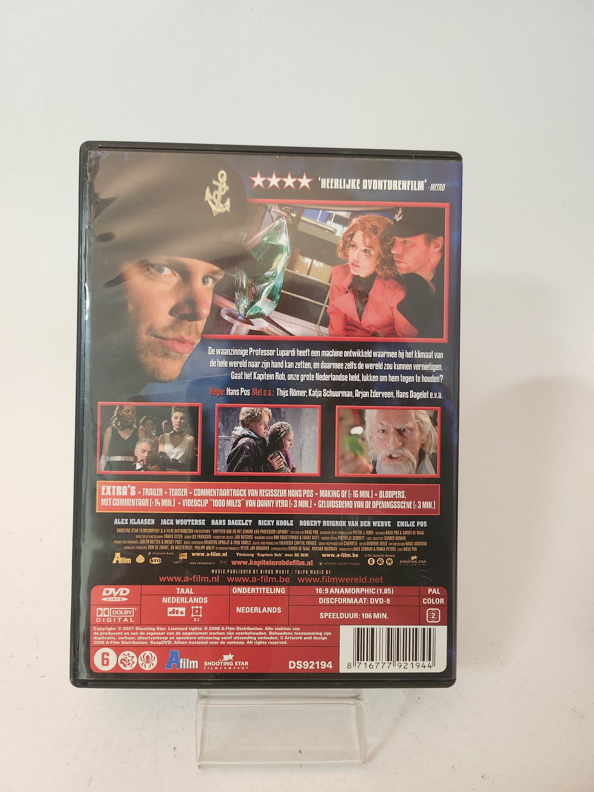Kapitein Rob Dvd Kids - Dvd kids