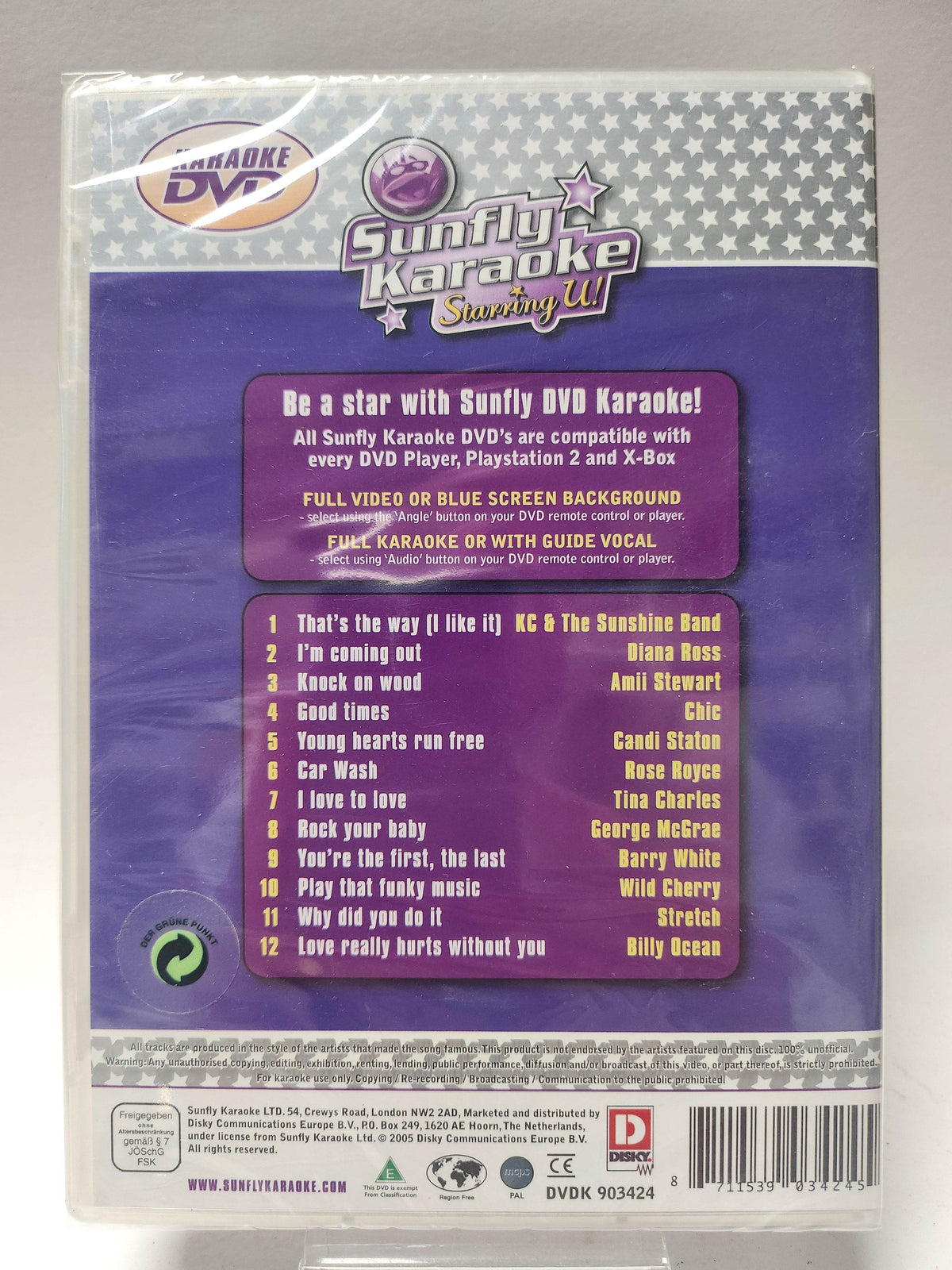 Karaoke Disco 2 geseald DVD - Feniks Gameshop