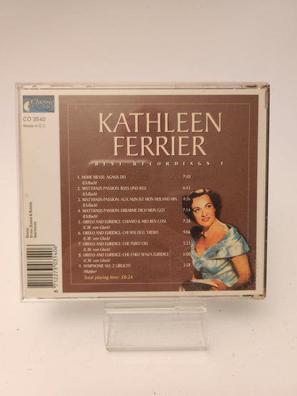 Kathleen Ferrier: Best Recordings 1 CD - Cd