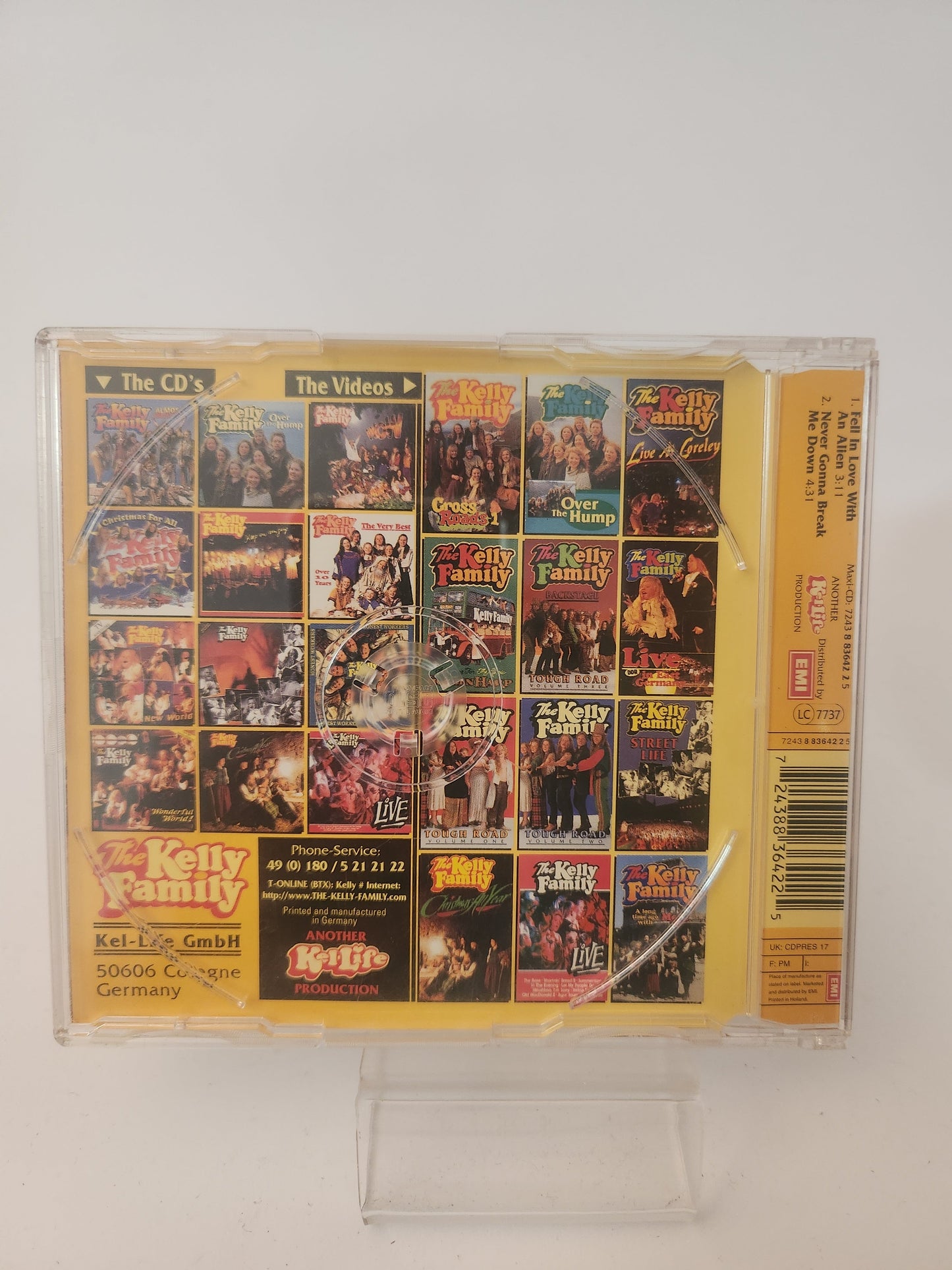 Kelly Family: Fell in Love with an Alien CD Single - CD Single