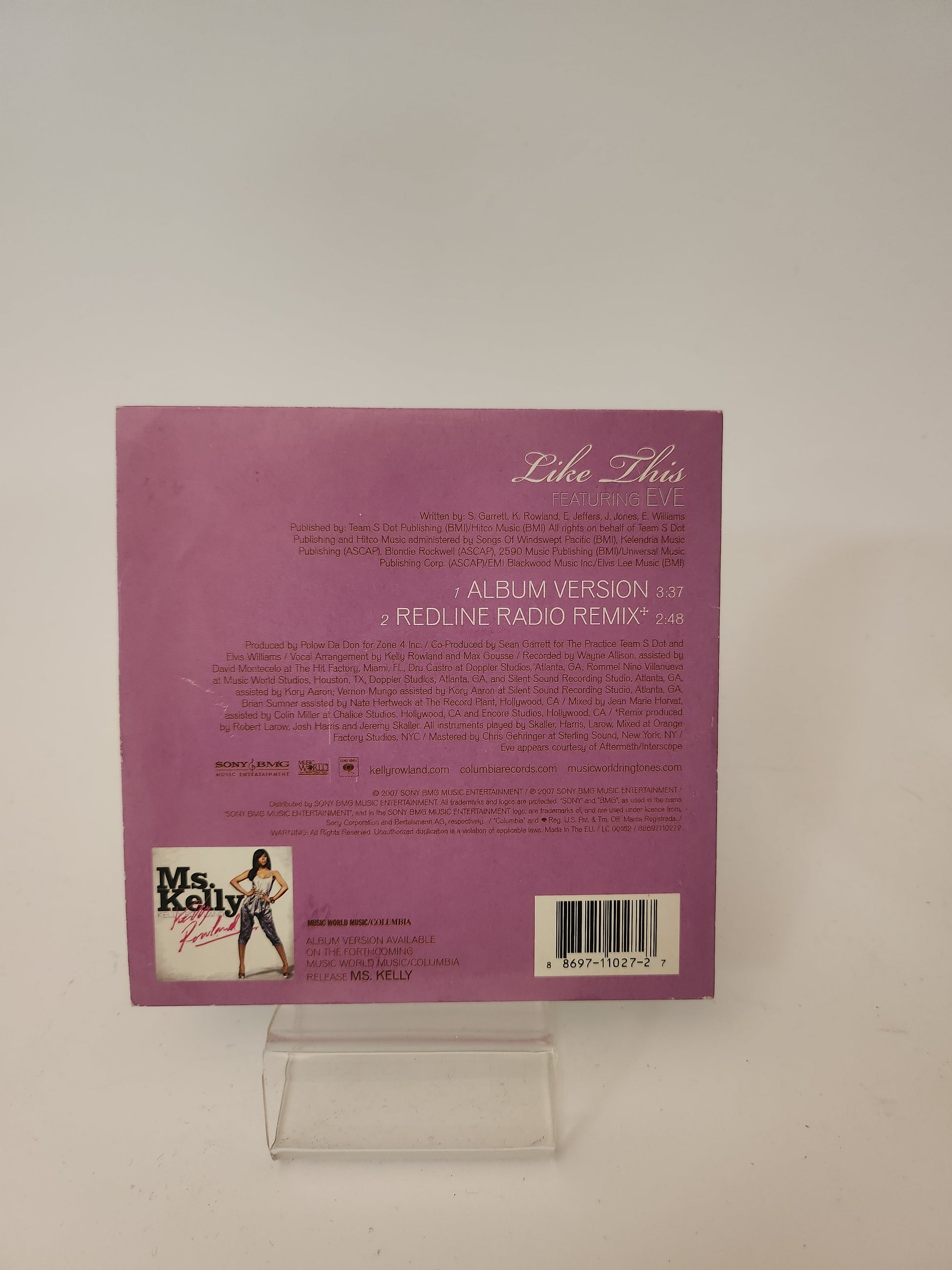 Kelly Rowland: Like This CD Single - CD Single