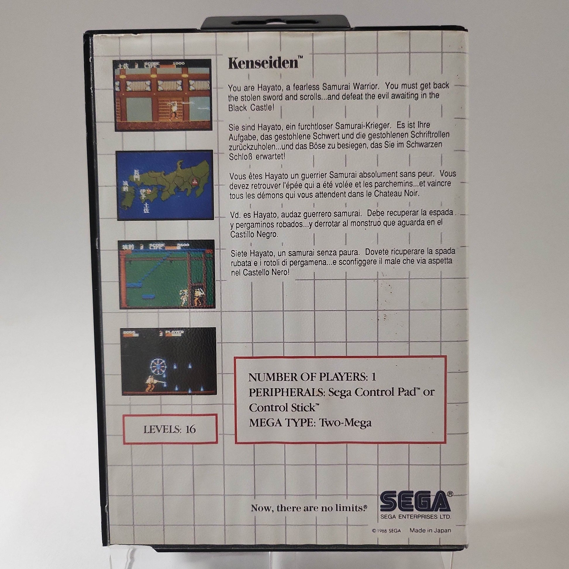 Kenseiden Sega Master - Feniks Gameshop