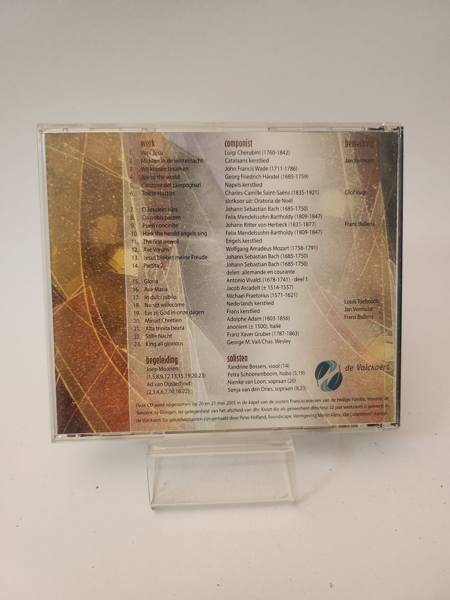 Kerstliederen: Volckaert Kerstkoor CD - Cd