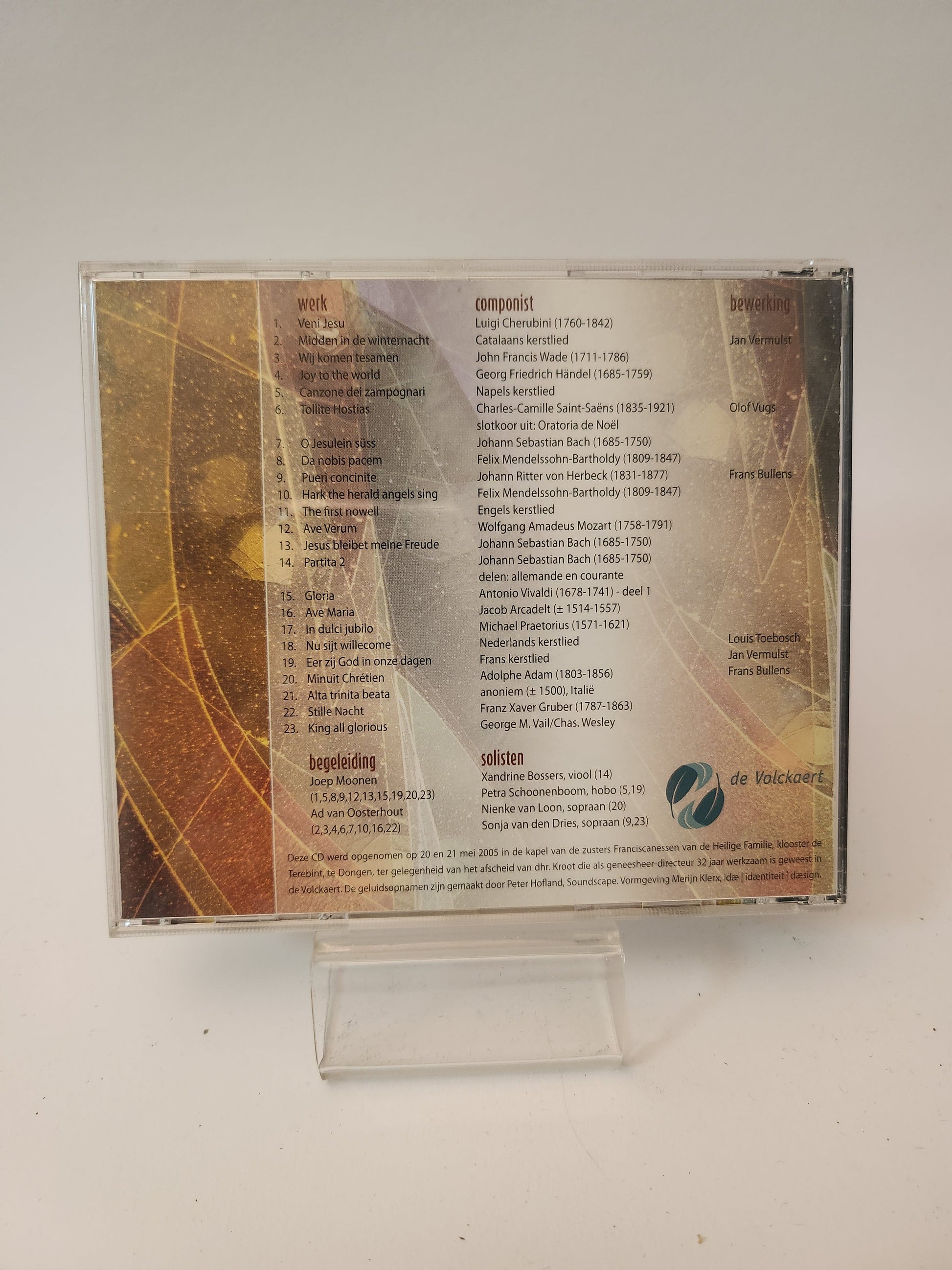 Kerstliederen: Volckaert Kerstkoor CD - Cd