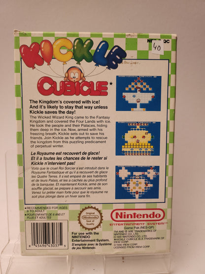 Kickle Cubicle Boxed NES - Nintendo NES Games