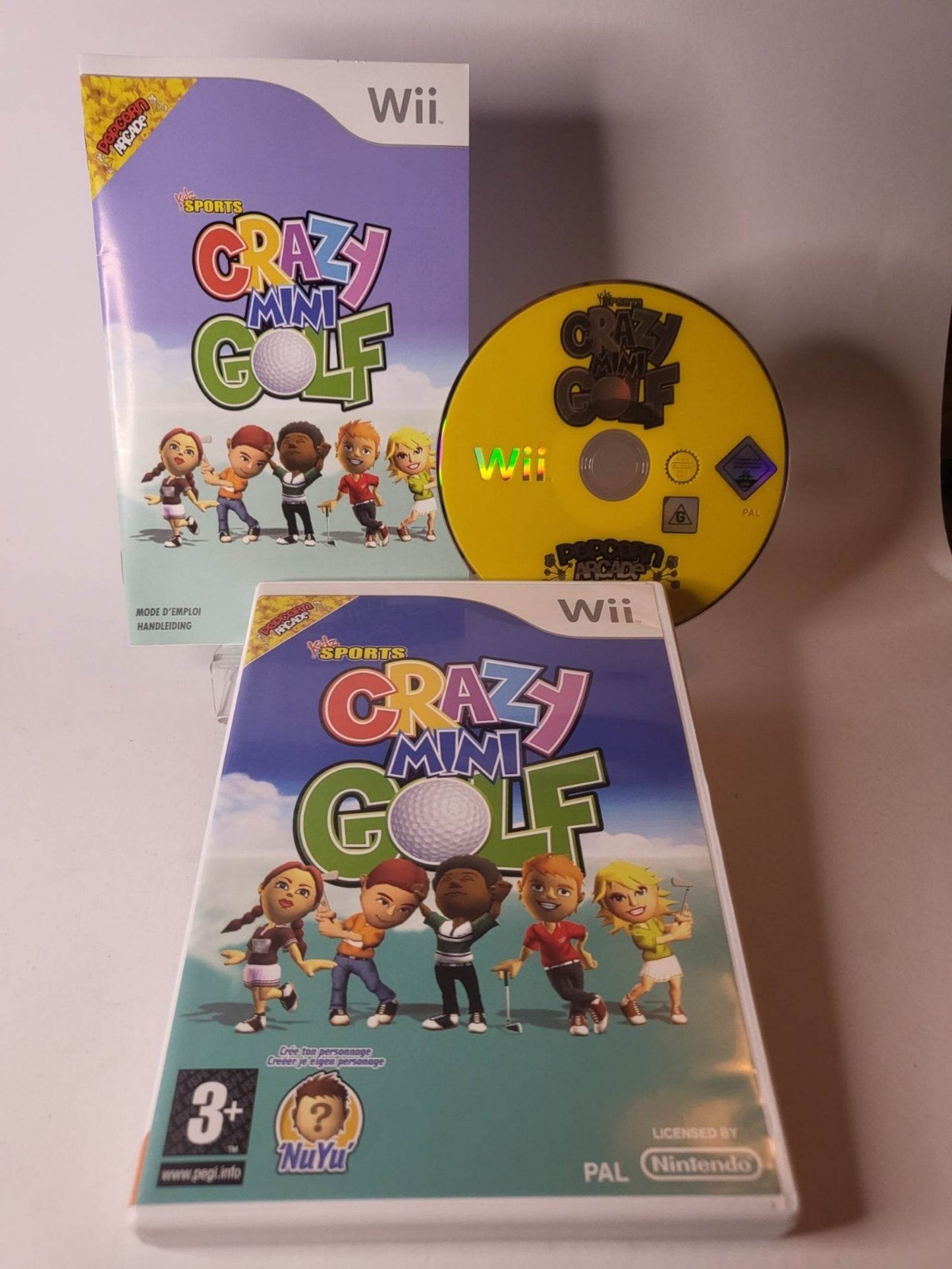 Kidz Sports Crazy Mini Golf Nintendo Wii - Feniks Gameshop