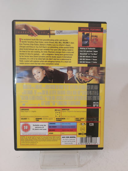 Kill Bill Volume 1 Dvd - Dvd Volwassenen