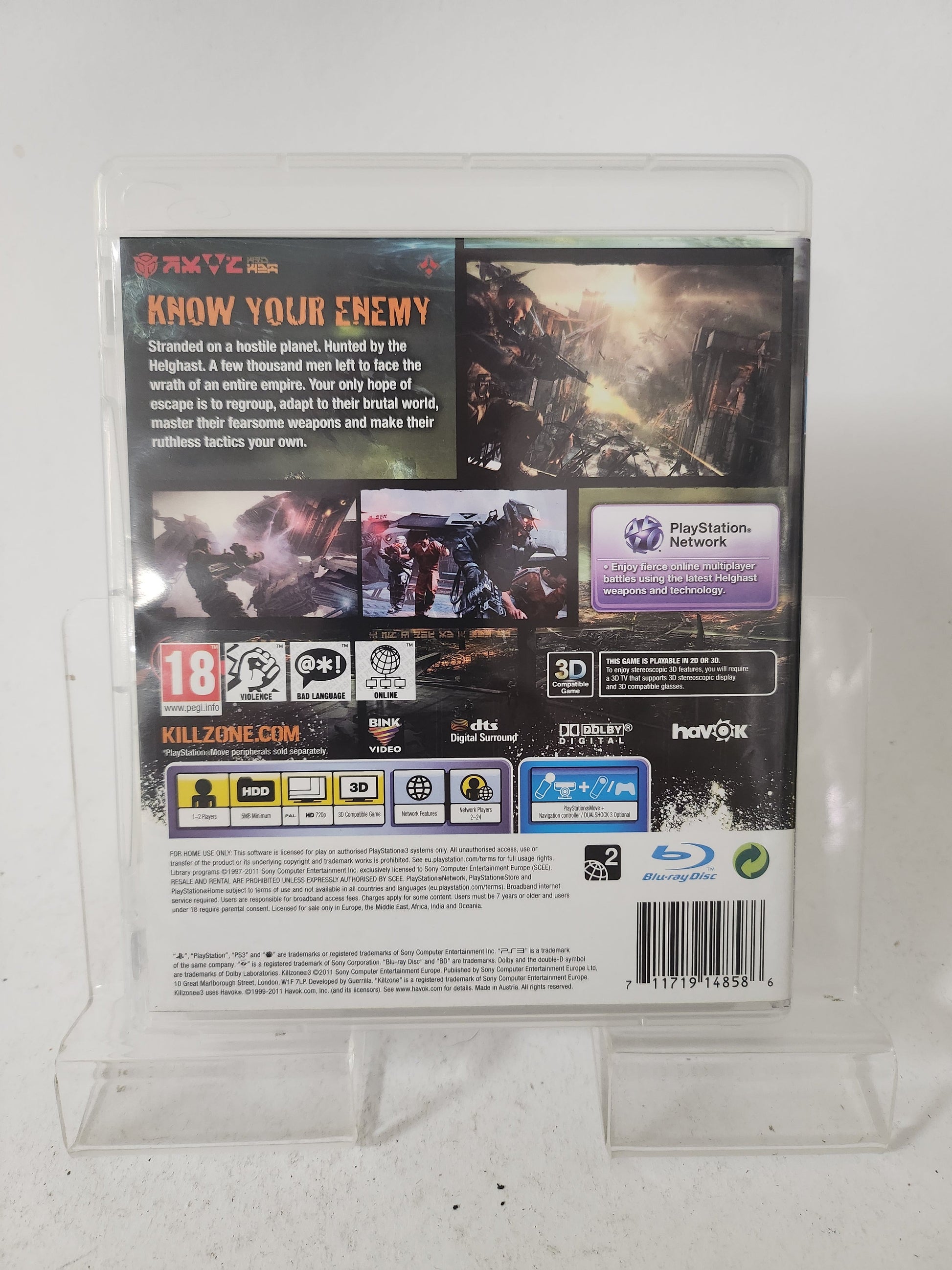 Killzone 3 Playstation 3 - playstation 3 Games