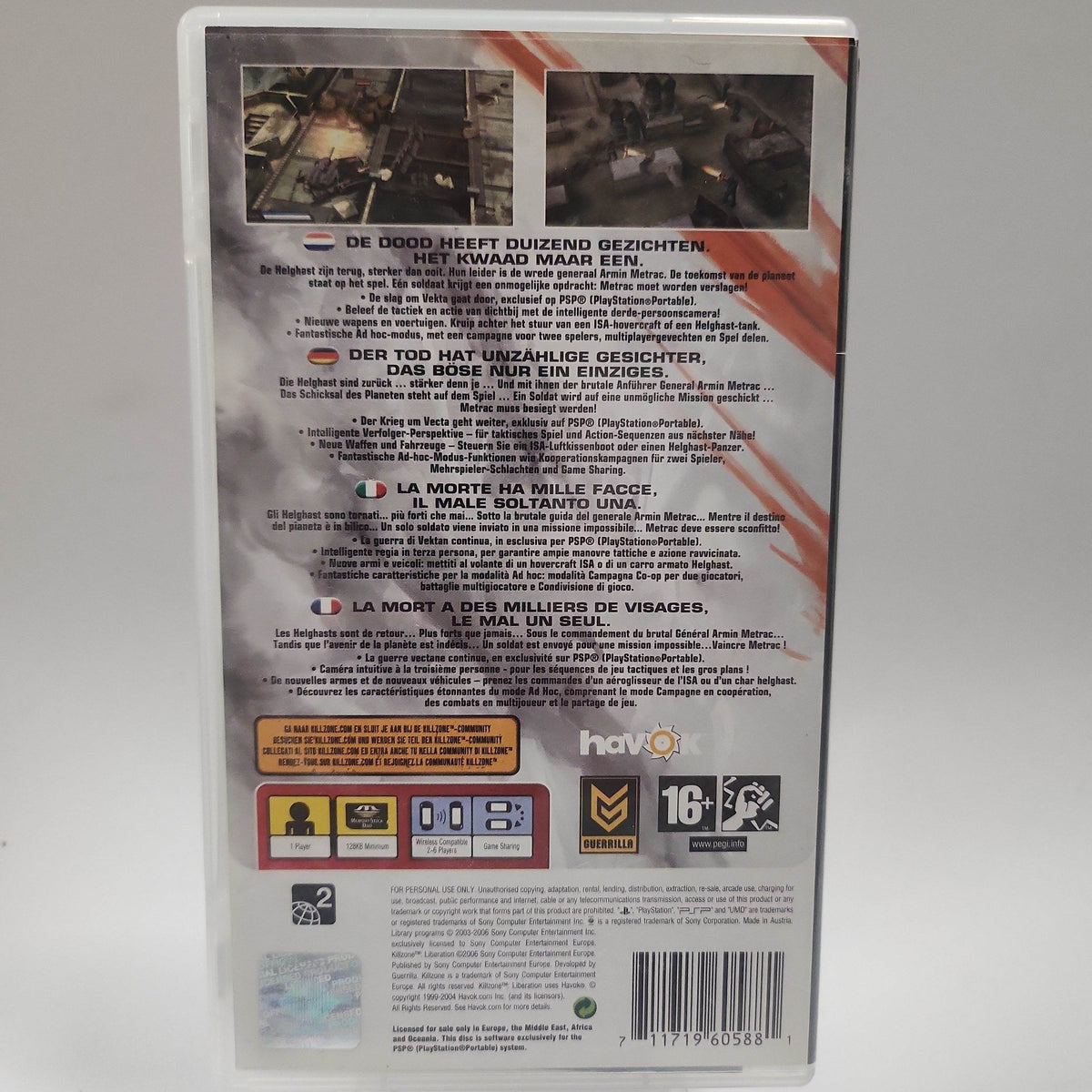 Killzone Liberation Playstation Portable - Feniks Gameshop