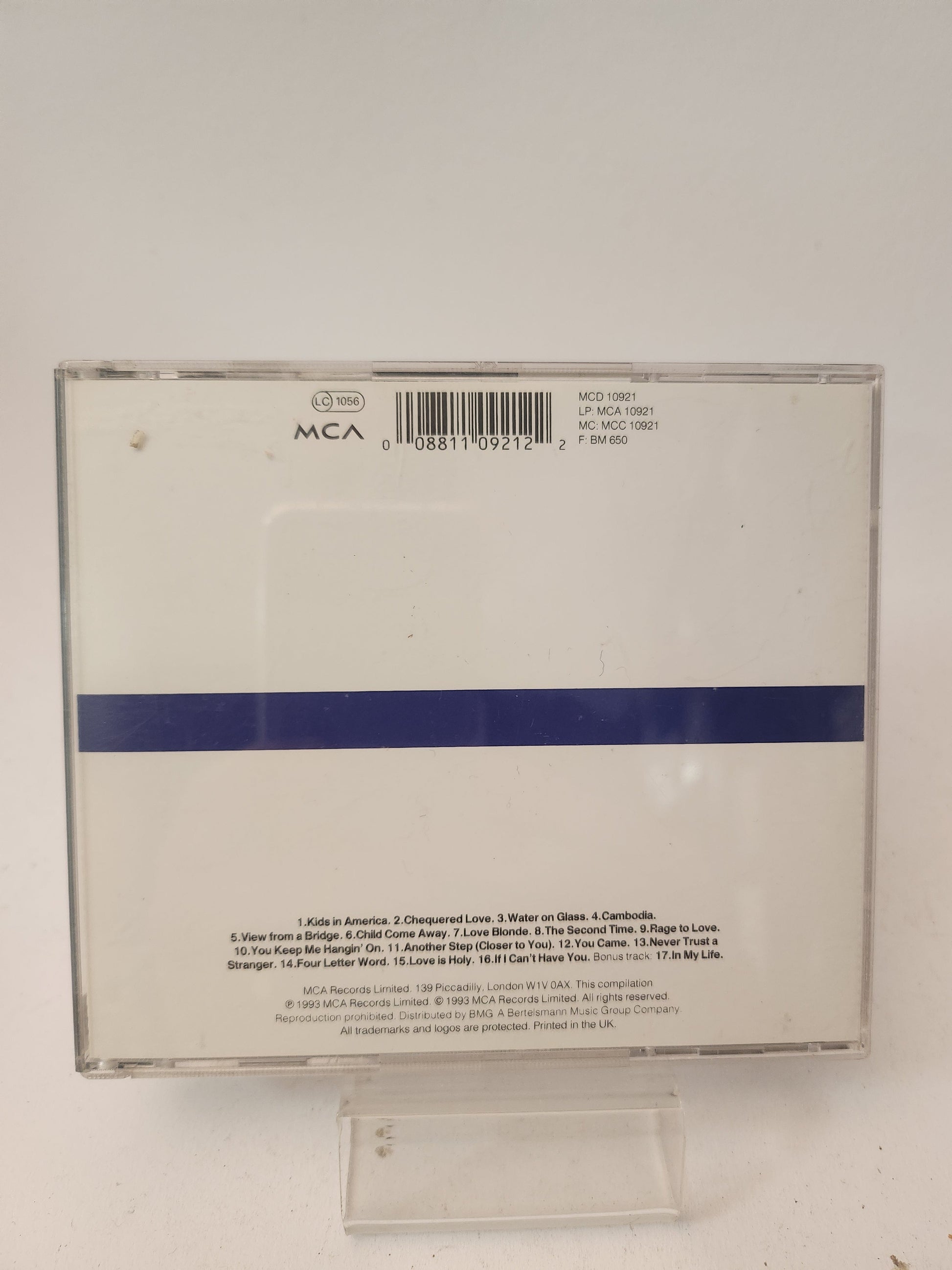Kim Wilde: the Singles Collection 1981-1993 CD - Cd