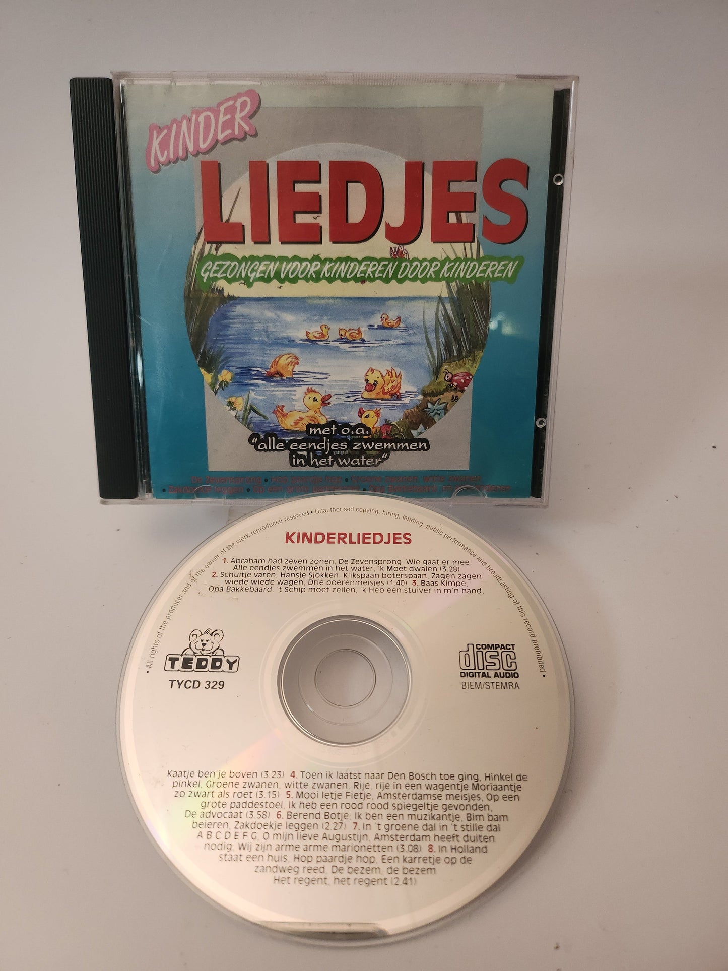 Kinder Liedjes: Gezongen voor Kinderen door Kinderen CD - Cd