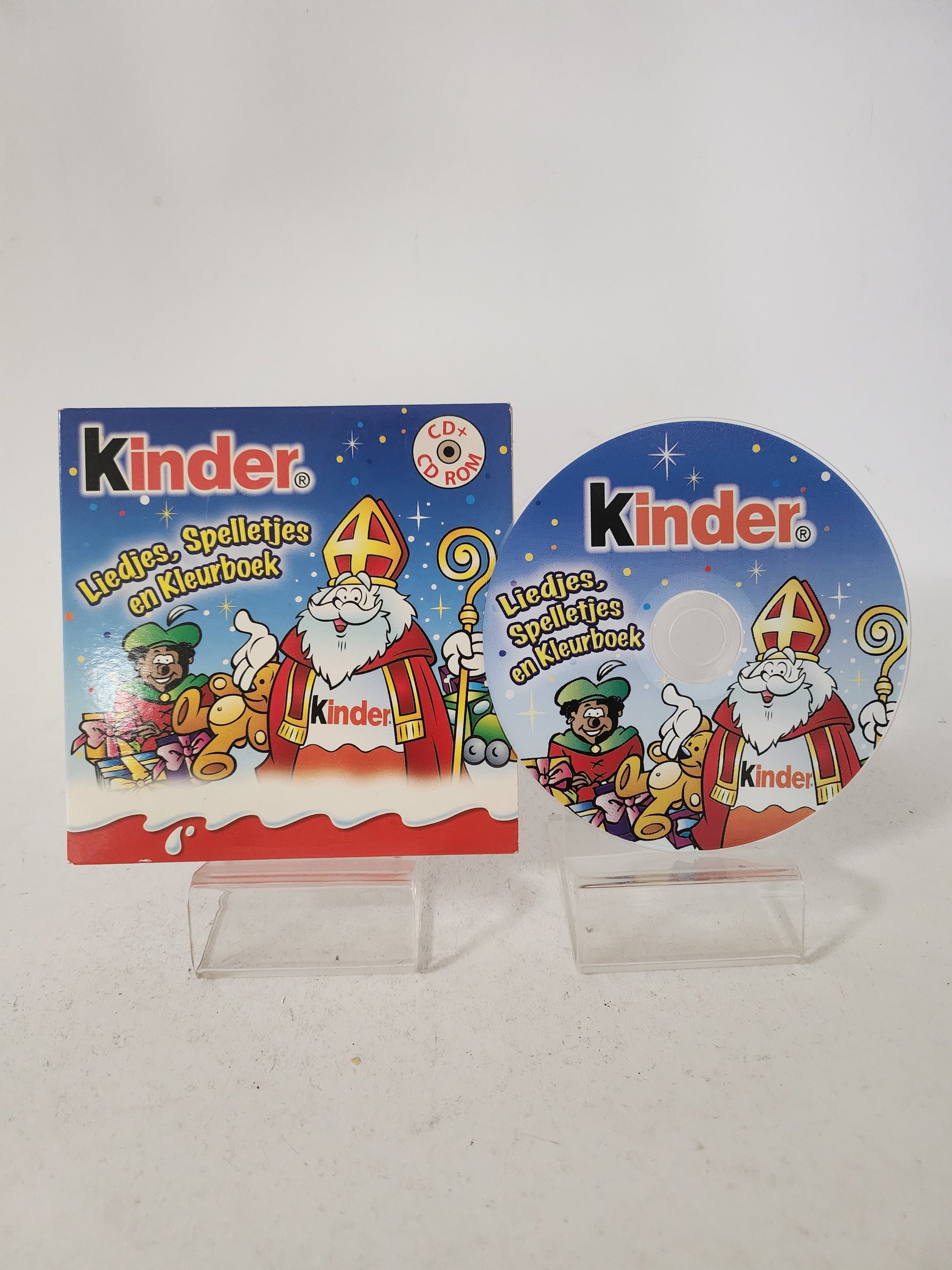 Kinder Liedjes Spelletjes en Kleurboek CD - Cd