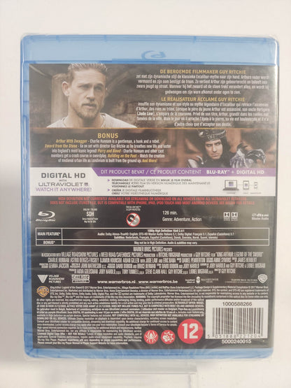 King Arthur Legend of the Sword geseald Blu-Ray - Feniks Gameshop