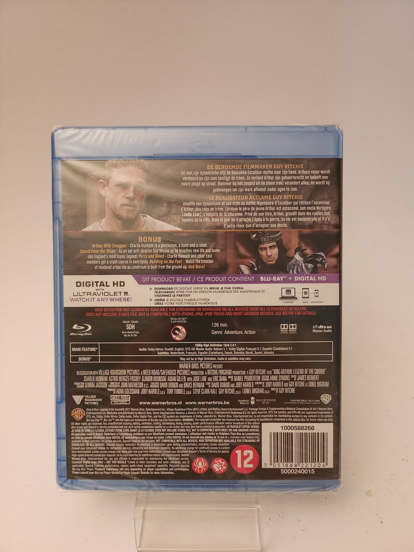 King Arthur: Legend of the Sword - Geseald & Nieuw Blu-Ray - Blu-Ray