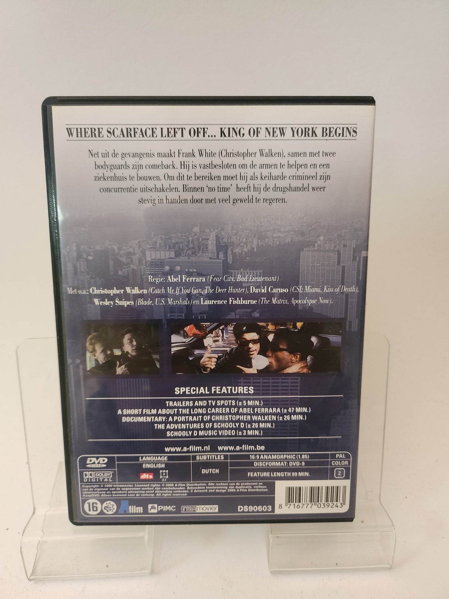 King of New York DVD - Dvd Volwassenen