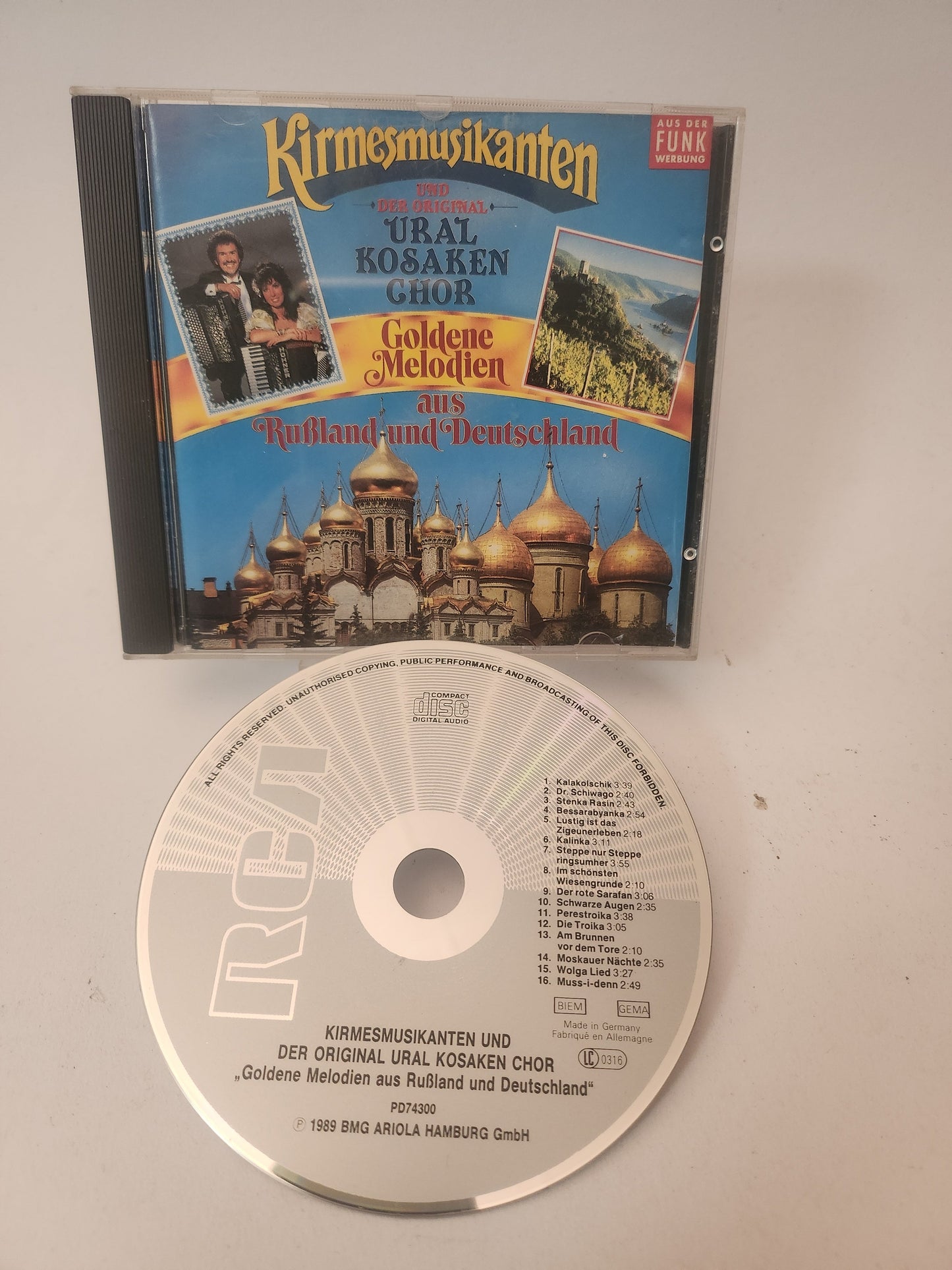 Kirmesmusikanten und der Original Ural Kosaken Chor CD - Cd