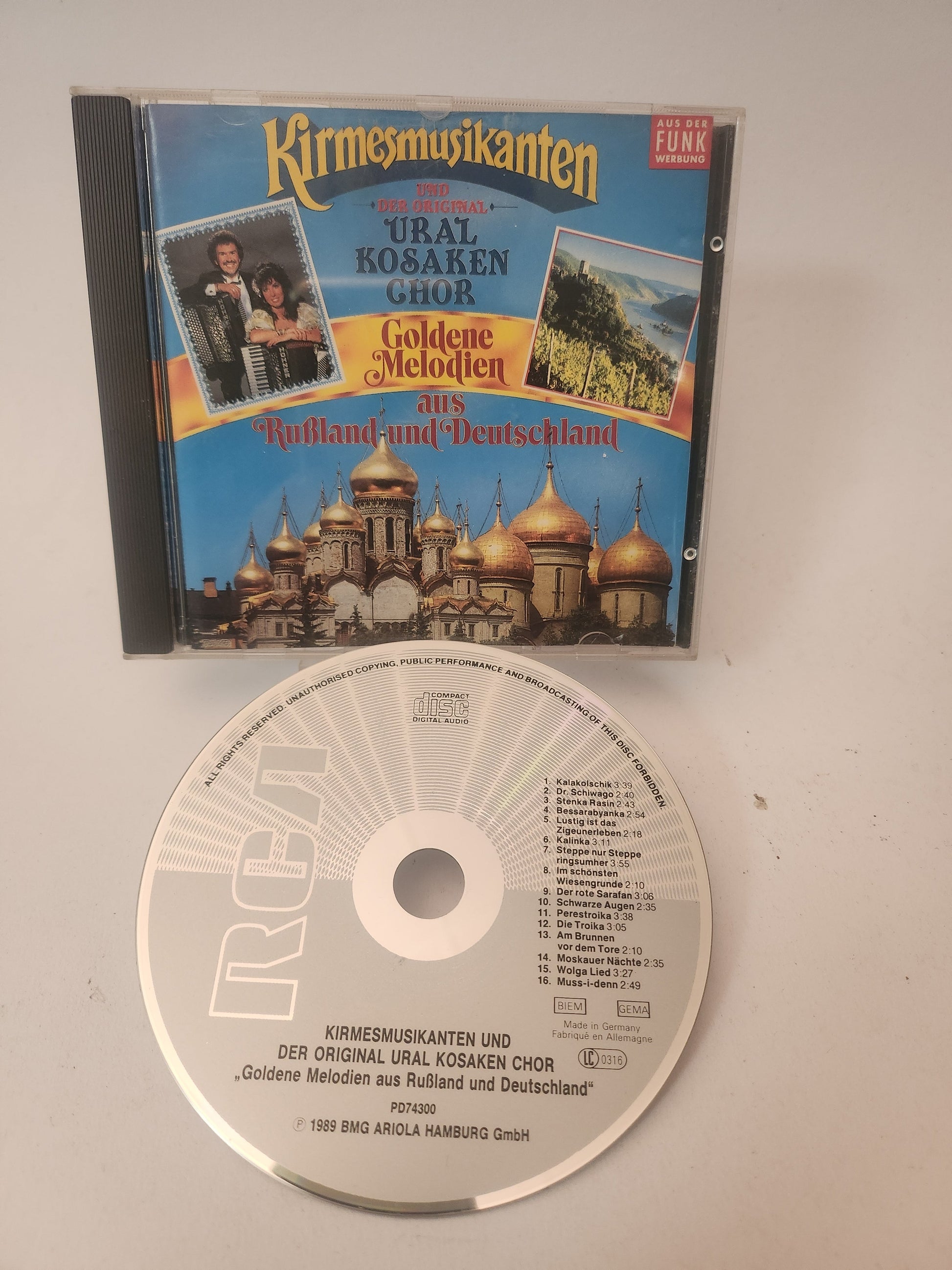 Kirmesmusikanten und der Original Ural Kosaken Chor CD - Cd