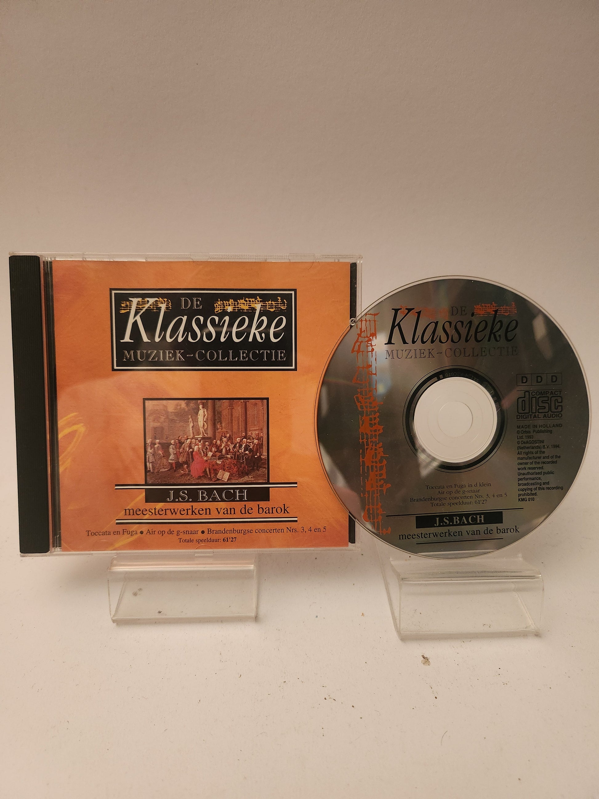 Klassieke Muziek-Collectie JS Bach CD - Cd
