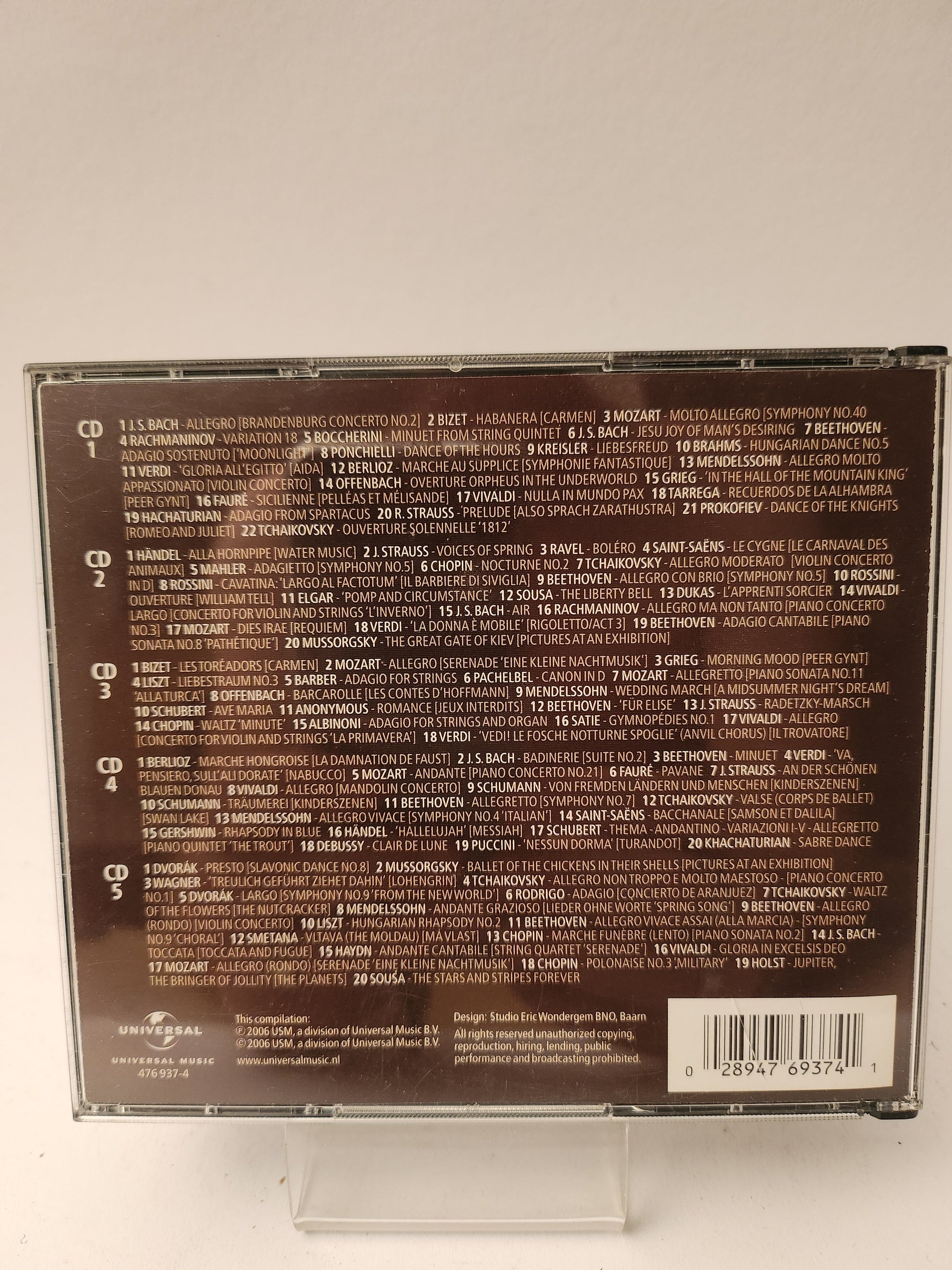 Klassieke Top 100 Allertijden CD - Cd