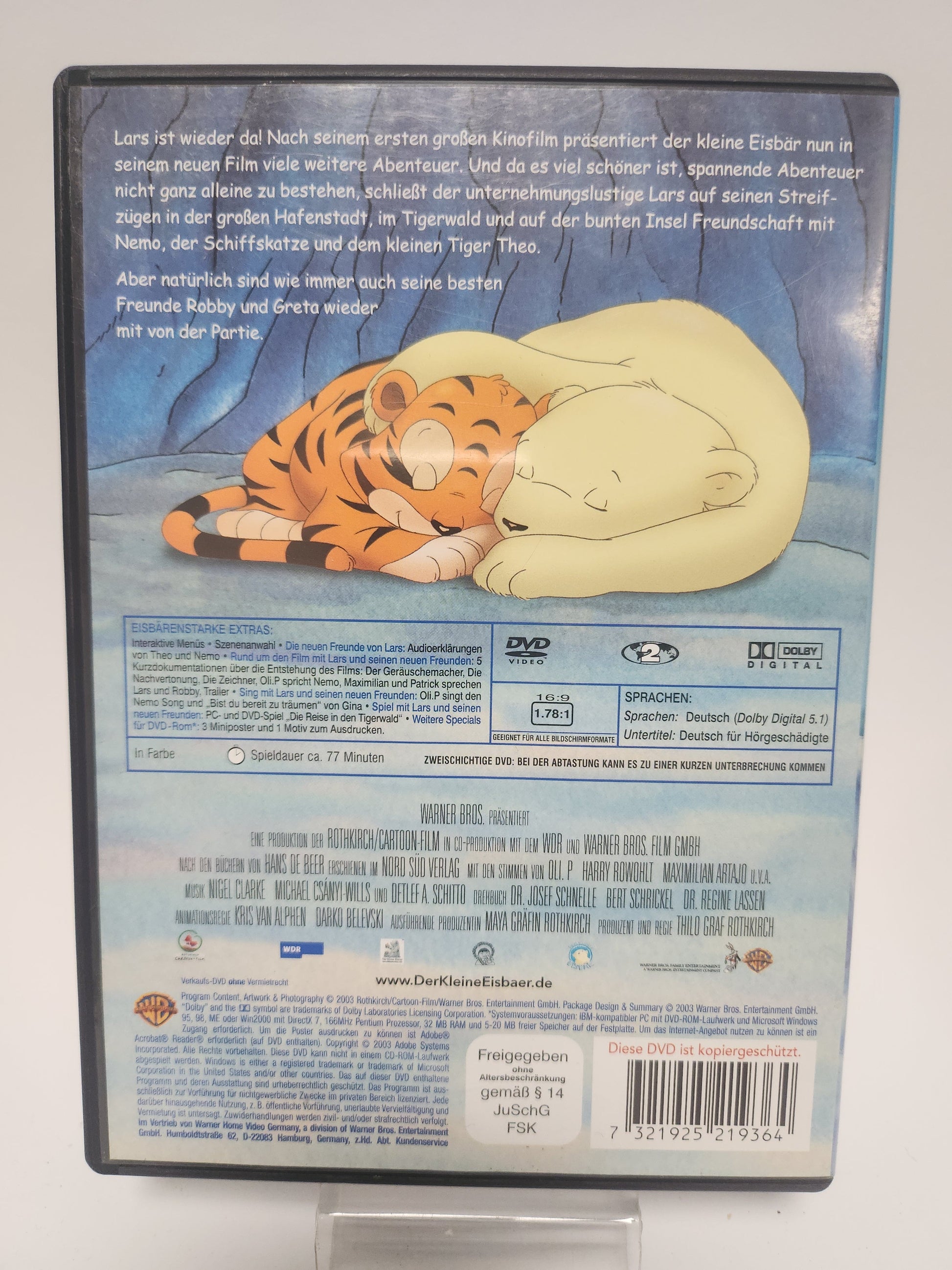 Kleine Eisbär: Lars und der Kleine Tiger DVD Kids - Dvd kids