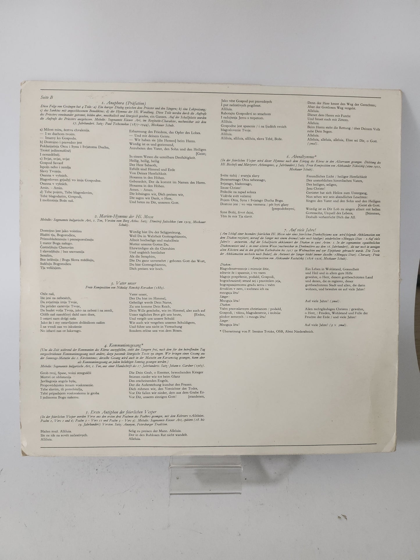 Klingende Ikonen LP Vinyl - Lp Vinyl